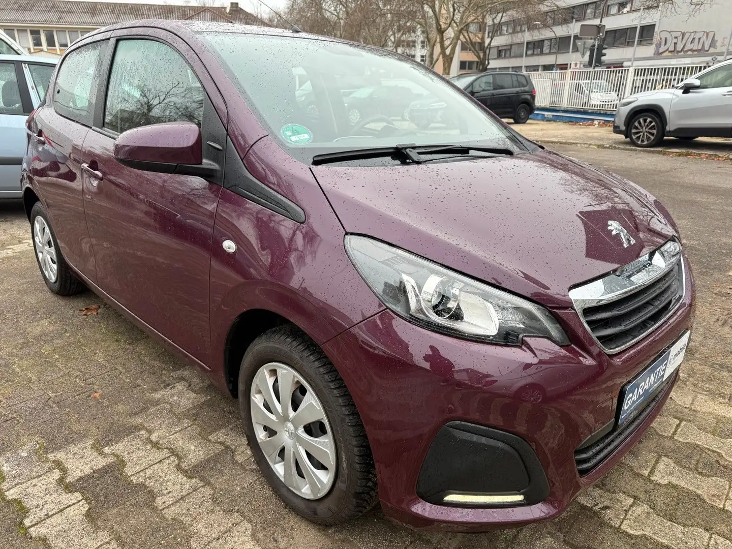 Peugeot 108 Active 2.Hand/Garantie/TÜV/Allweter Violett - 1