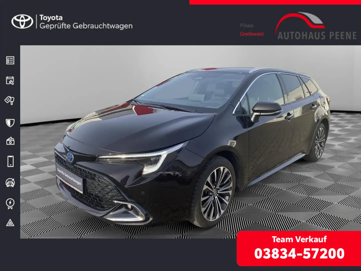 Toyota Corolla Touring Sports 2.0 Hybrid Team D Brun - 1