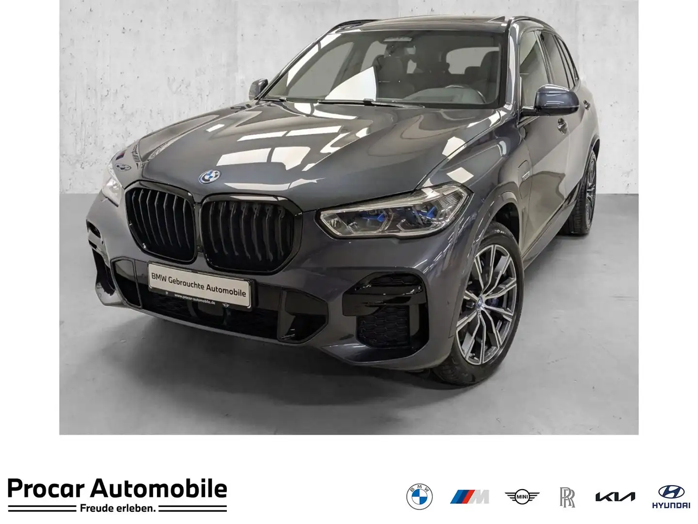 BMW X5 xDrive45e M Sport Laser Pano DA Prof HuD HiFi Grau - 1