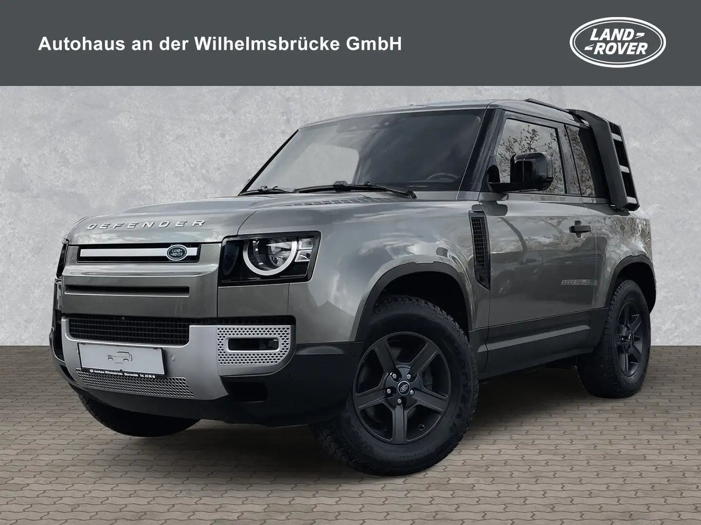 Land Rover Defender 90 D200 Hard Top Off-Road-Paket / AHK Grün - 1