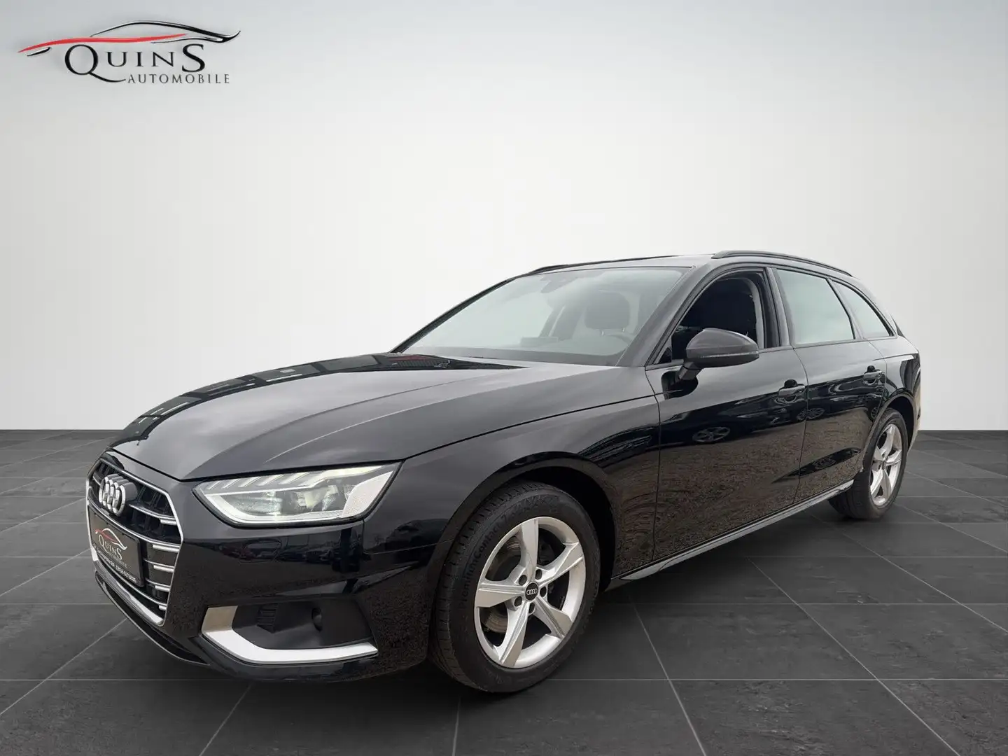 Audi A4 Avant 30 TDI advanced 1 Hand Garantie TÜV NAV Negro - 1