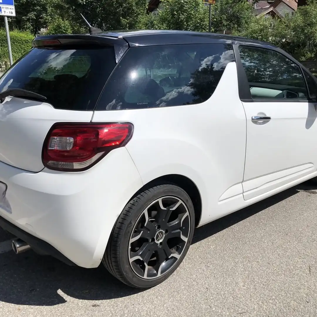 Citroen DS3 DS3 1.6 e-hdi (airdream) Just Black 90cv Bianco - 2