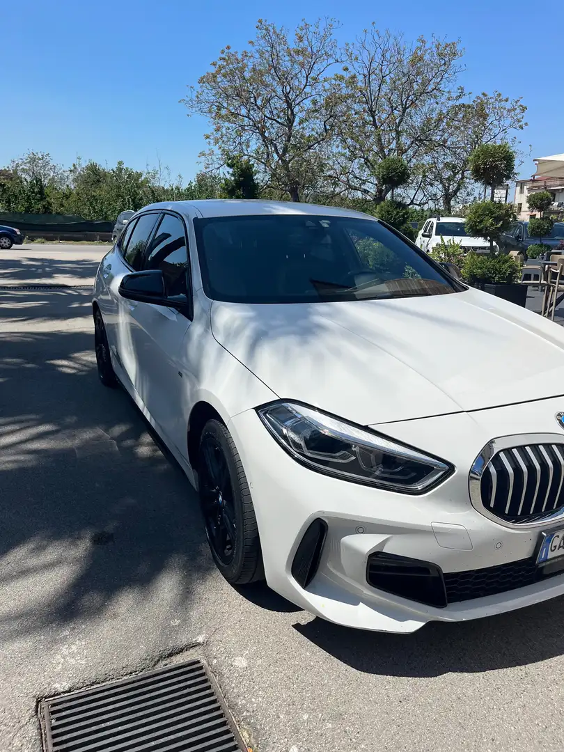 BMW 116 116d Msport auto Bianco - 1