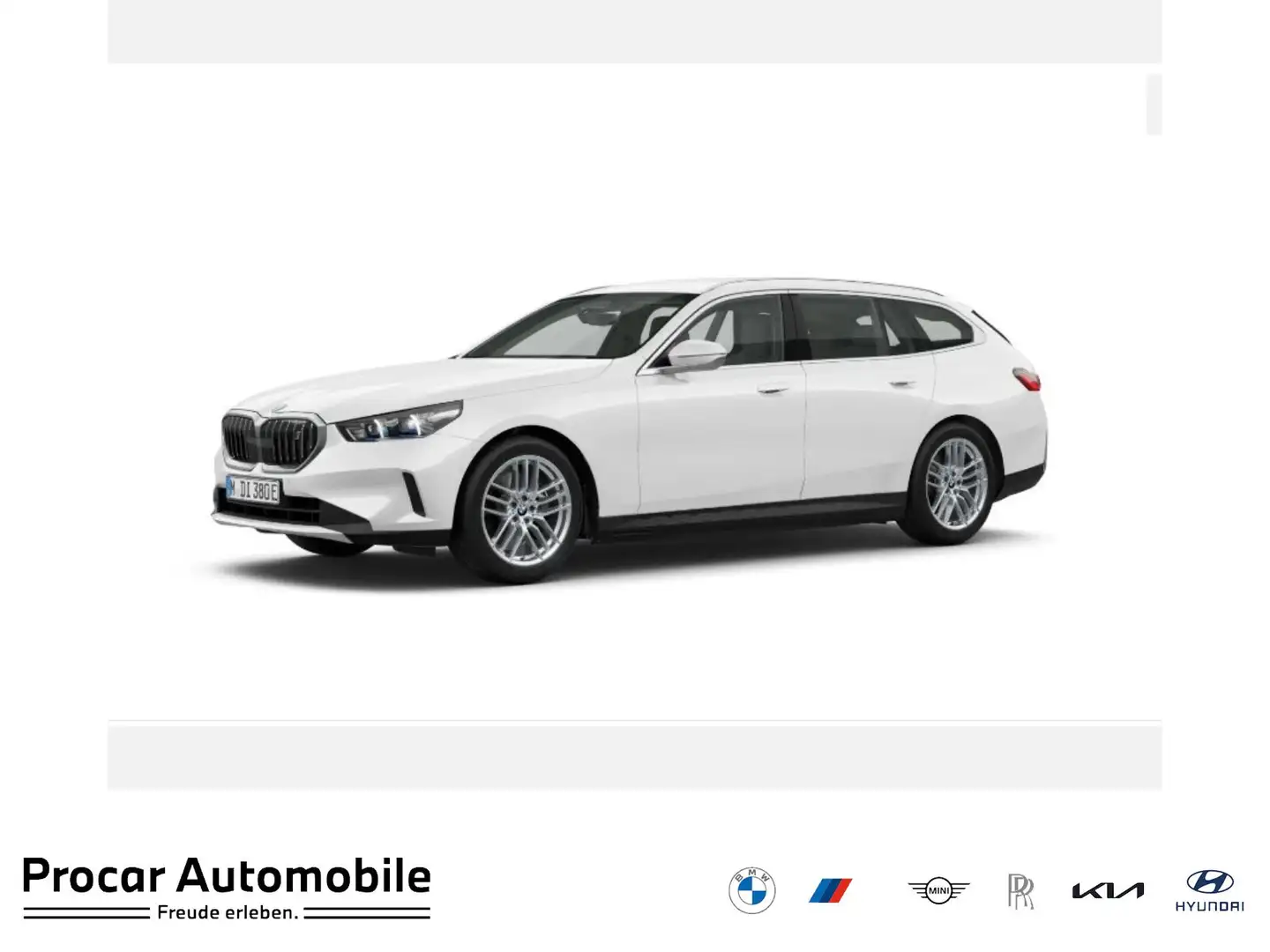 BMW i5 eDrive40 Touring NAVI LED PDC V+H Parkass. Blanco - 1