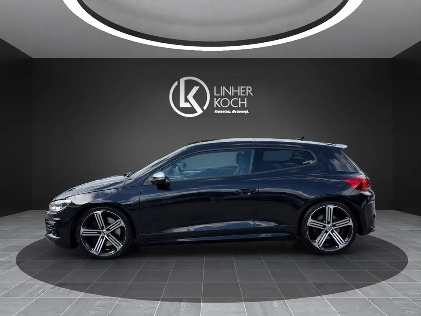 Volkswagen Scirocco 2,0 TSI R ''PANO+SPORTFAHRWERK+LEDER'' Schwarz - 2