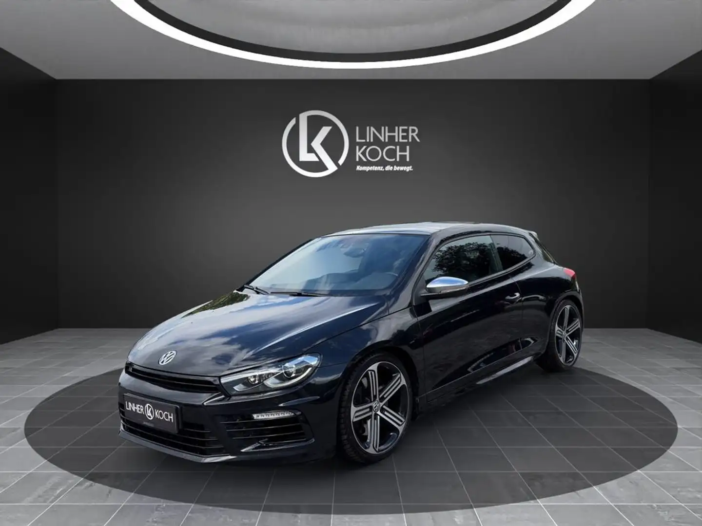 Volkswagen Scirocco 2,0 TSI R ''PANO+SPORTFAHRWERK+LEDER'' Schwarz - 1