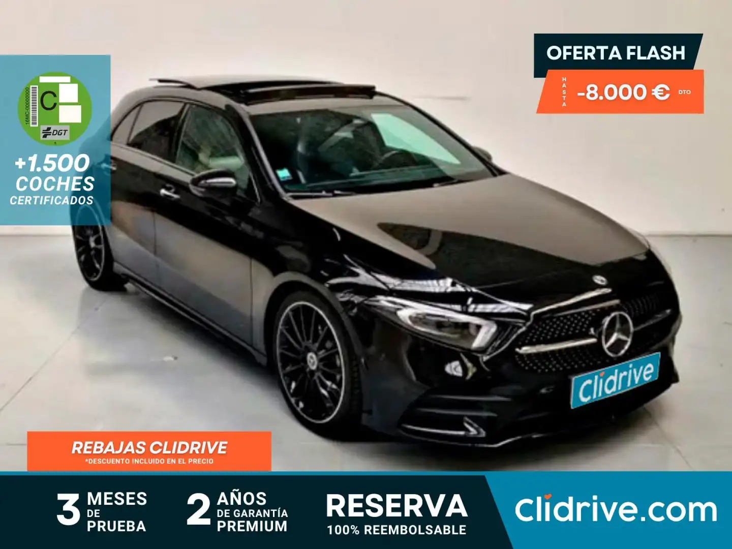 Mercedes-Benz A 180 180CDI Aut. Negro - 1