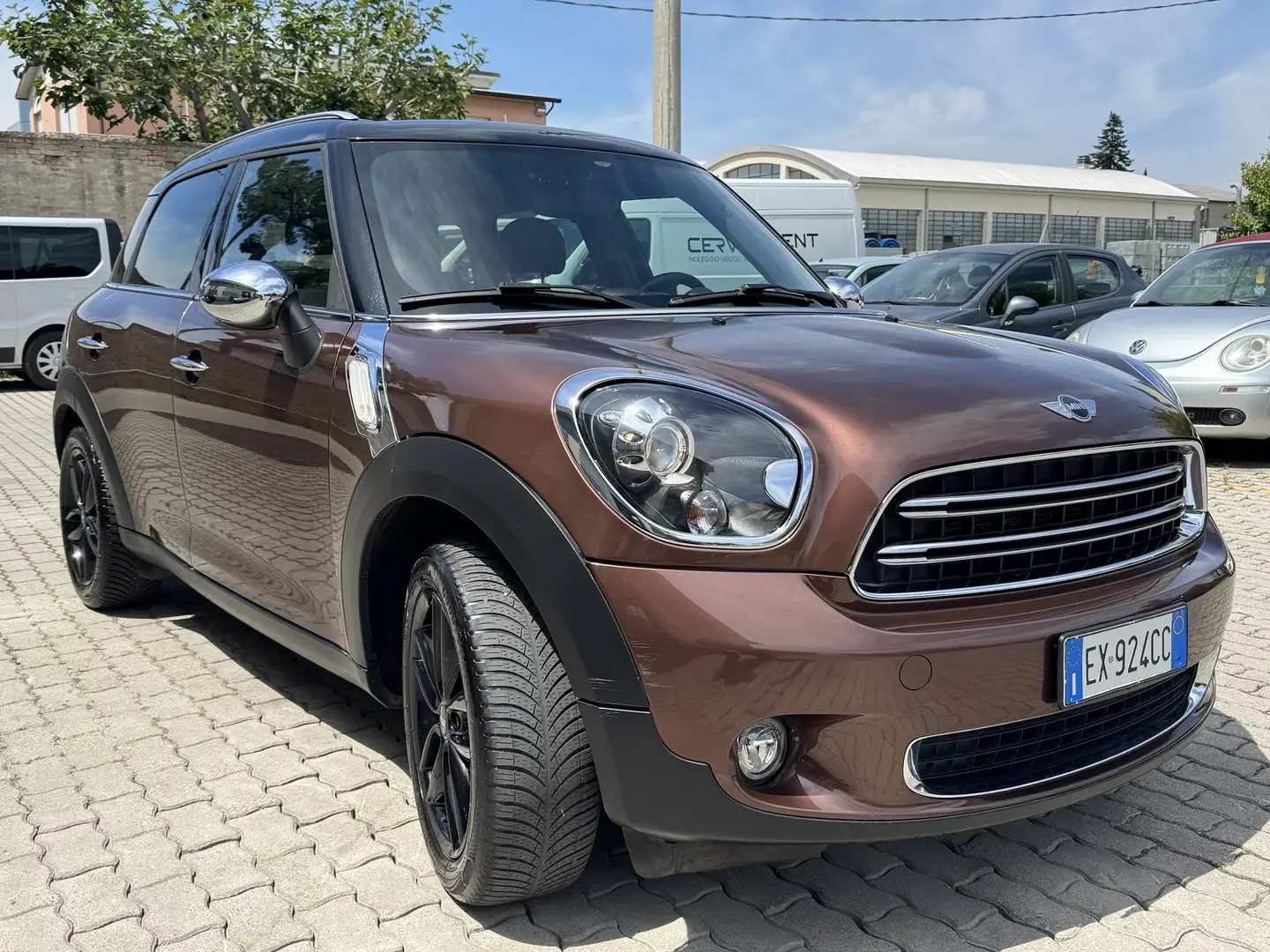MINI Cooper D Countryman 2.0 E6 Neopatentato Tagliando appena fatto!!! Brązowy - 2