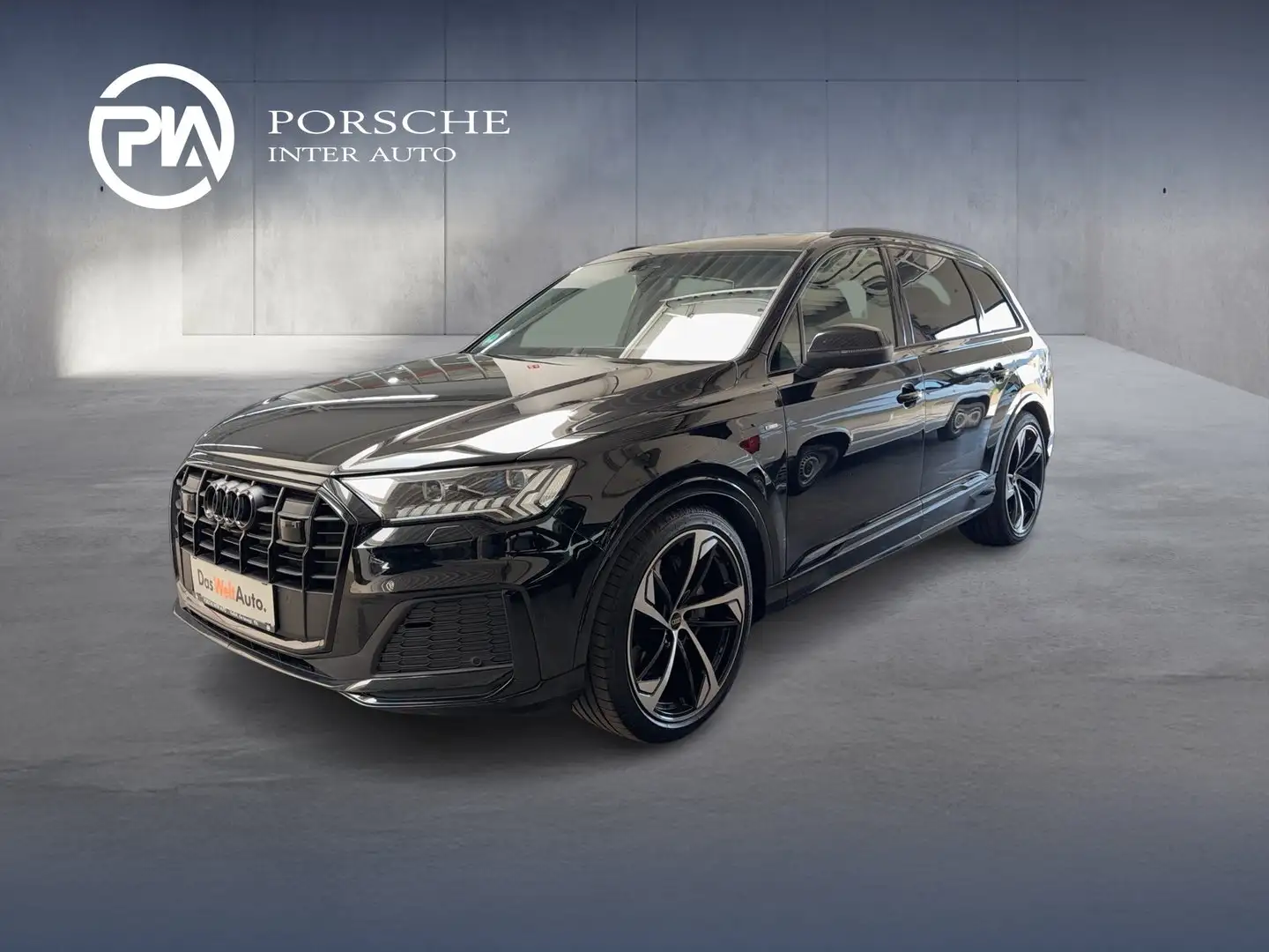 Audi Q7 50 TDI quattro S line Schwarz - 1