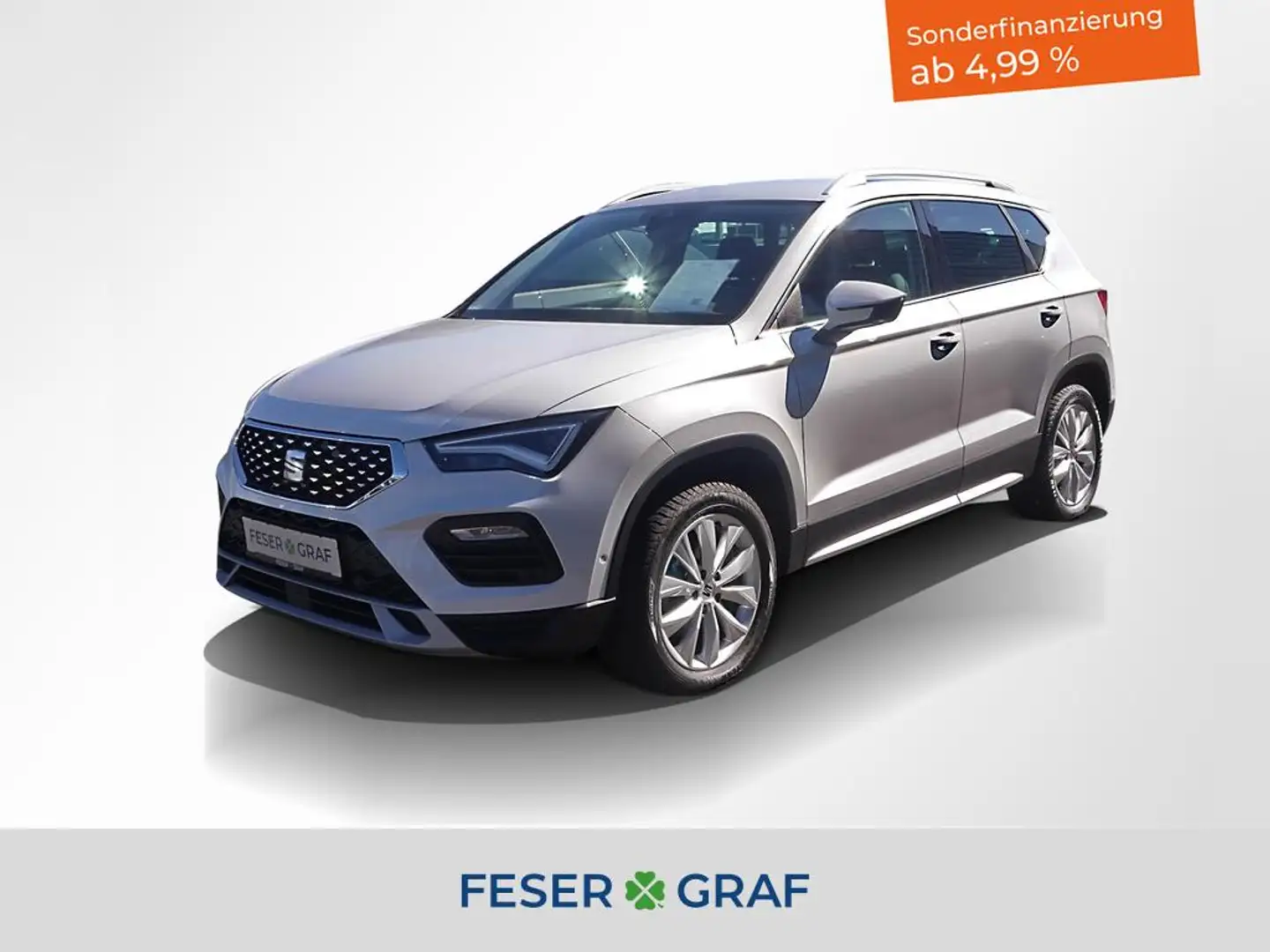 SEAT Ateca 1.5 TSI DSG Xperience LED AHK NAVI SHZ ACC Weiß - 1