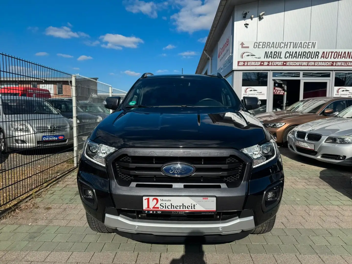Ford Ranger Wildtrak Doppelkabine 4x4 Standheizung Schwarz - 2