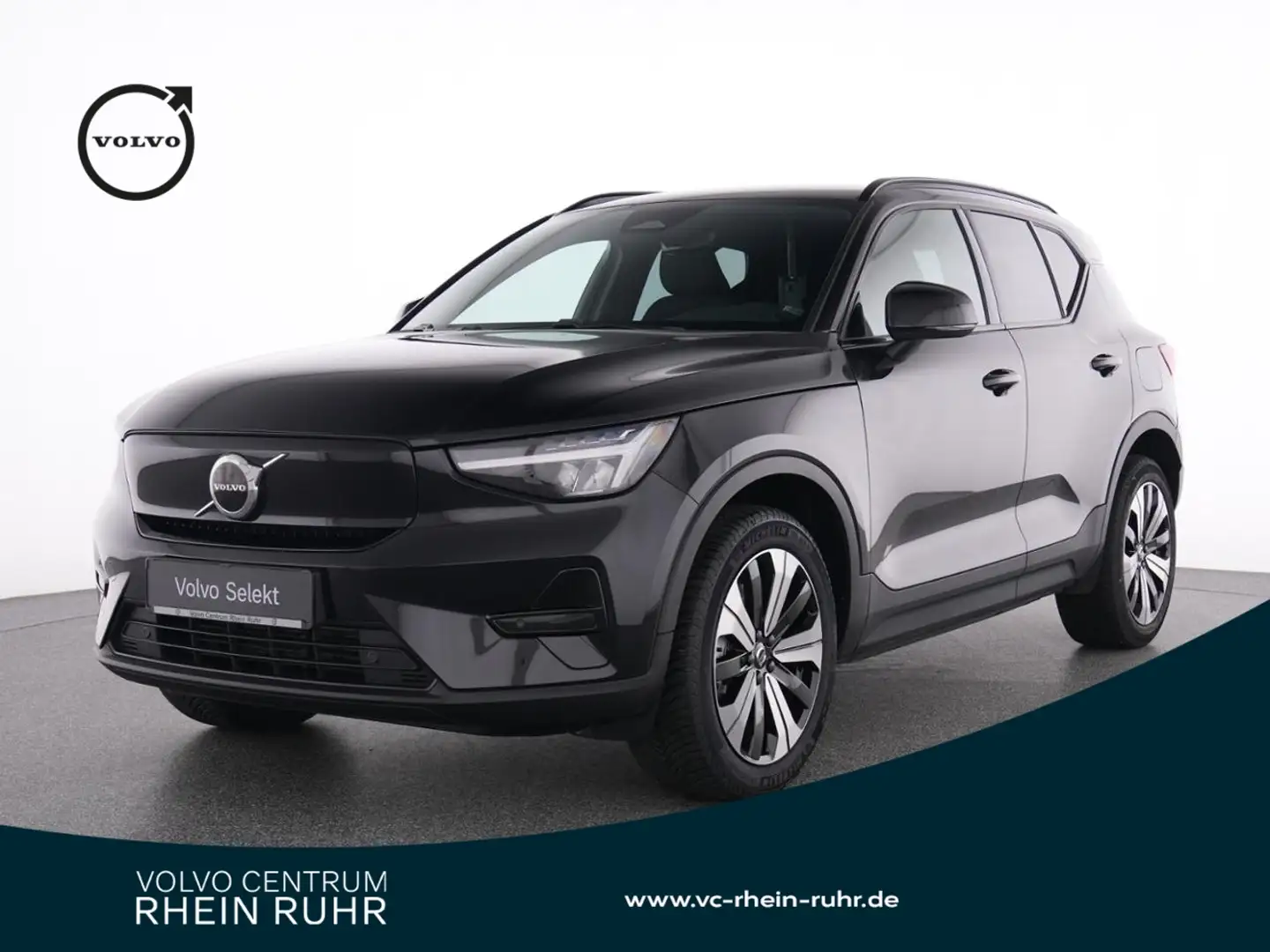 Volvo XC40 PURE ELECTRIC PLUS RECHARGE+BATTERIEZERTI Schwarz - 1