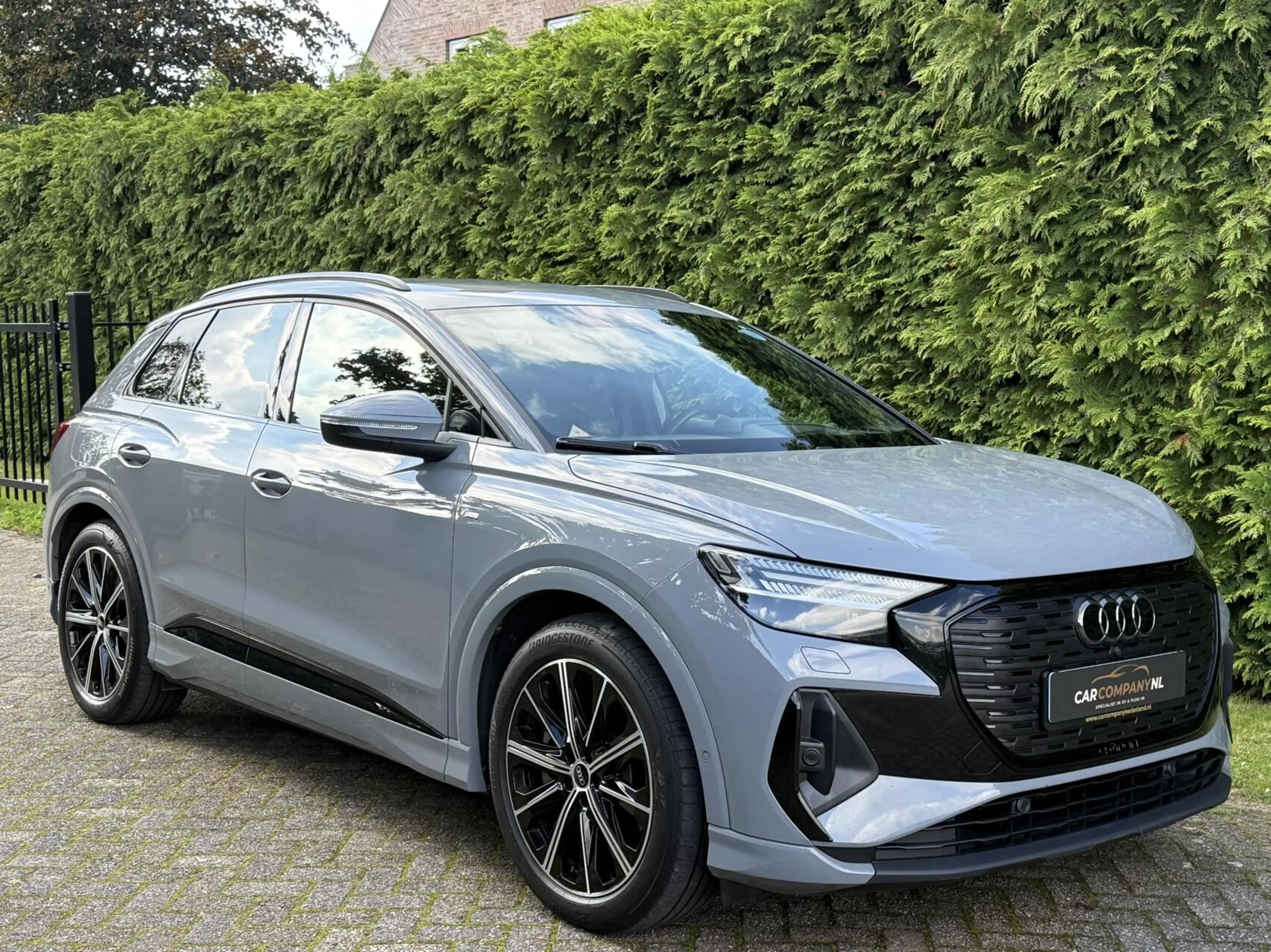 Audi Q4 e-tron |77kWh|3xSLINE|Nardo Grey|Sonos|Modeljaar 2023 — photo 3
