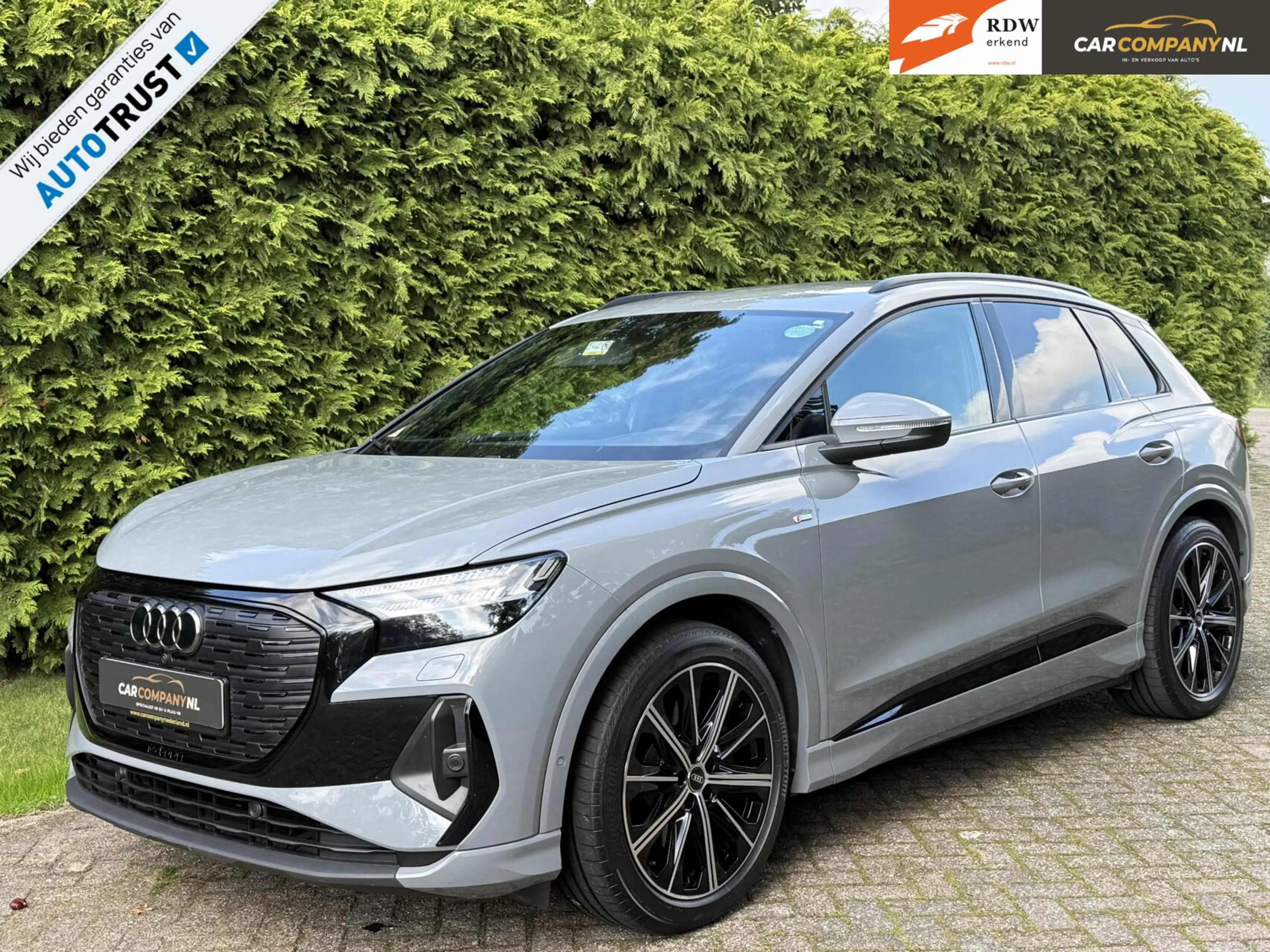 Audi Q4 e-tron |77kWh|3xSLINE|Nardo Grey|Sonos|Modeljaar 2023 — photo 2