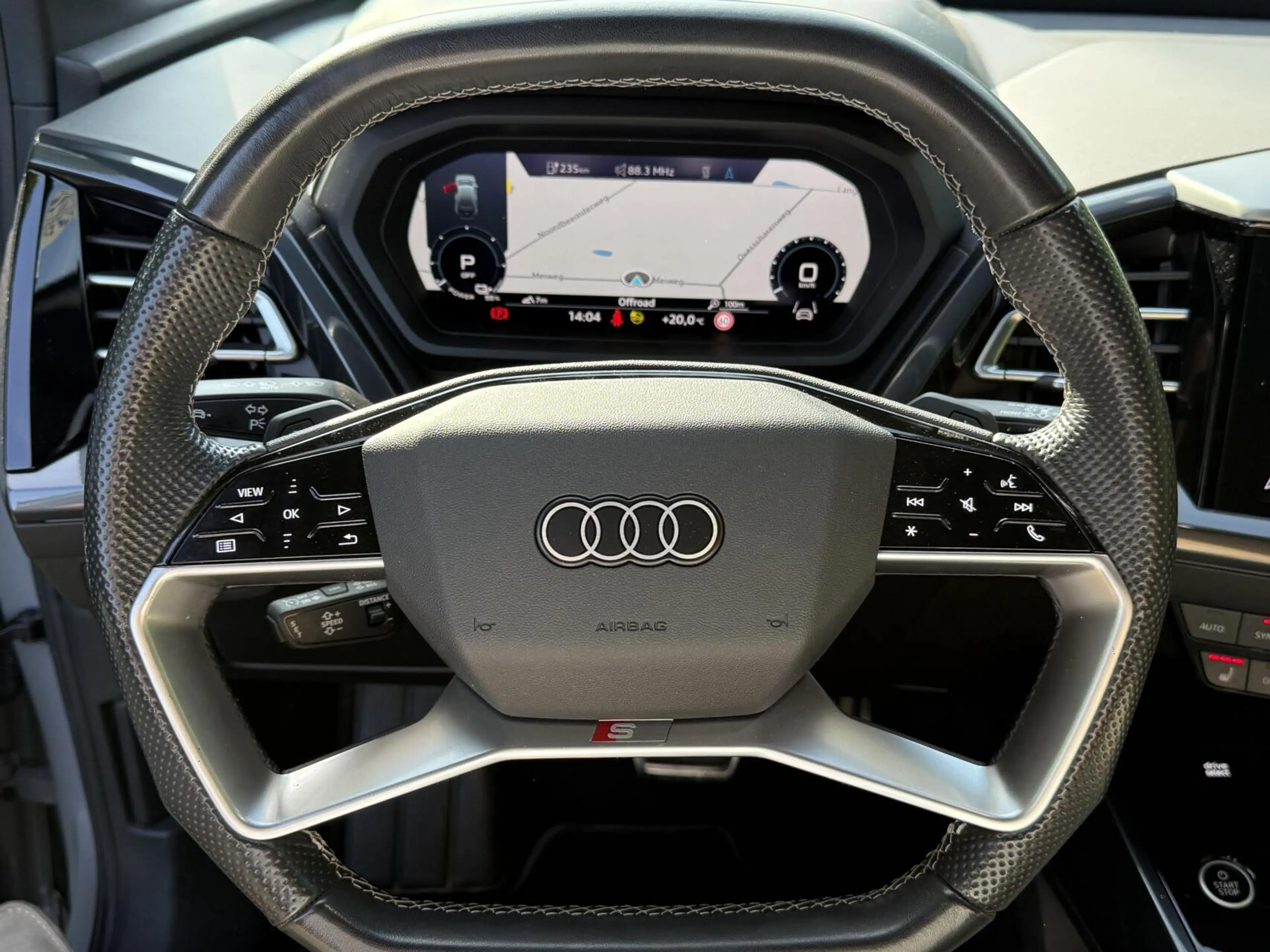 Audi Q4 e-tron |77kWh|3xSLINE|Nardo Grey|Sonos|Modeljaar 2023 — photo 15