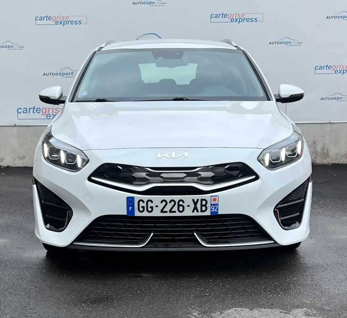 Kia Ceed SW / cee'd SW 1.6 GDI 141CH PHEV ACTIVE BUSINESS DCT6 Blanc - 2