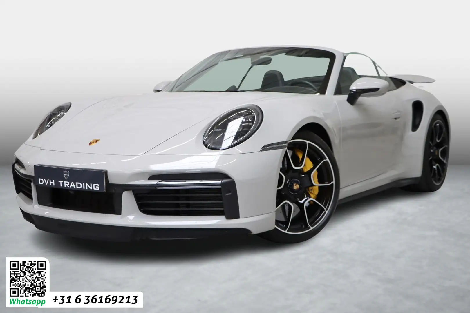 Porsche 992 Cabrio 3.8 Turbo S Lift/Burmester/360/ORIG.NL/BTW Grijs - 1