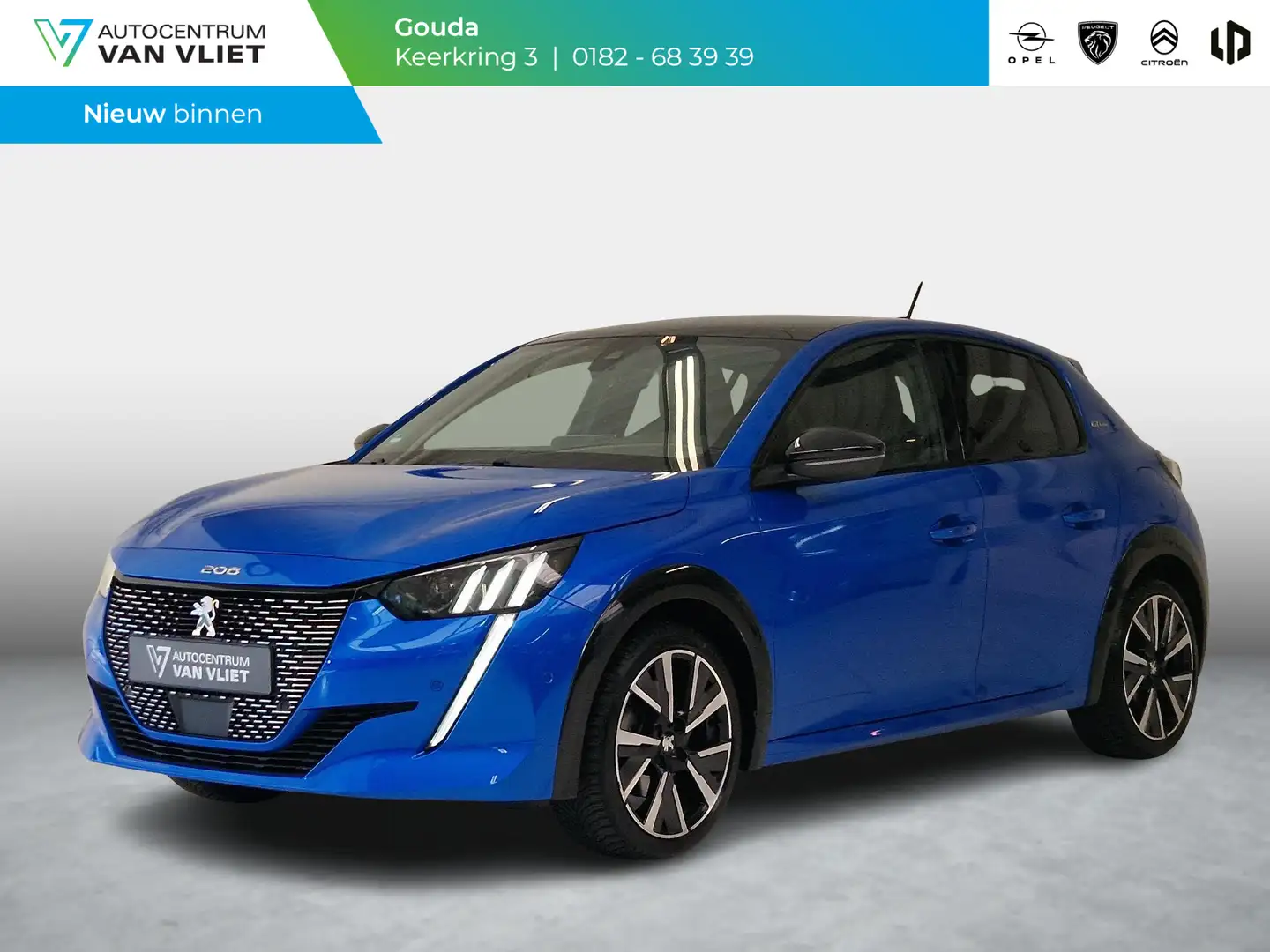 Peugeot 208 1.2 PureTech GT-Line Trekhaak| Panoramadak | Navig Blauw - 1