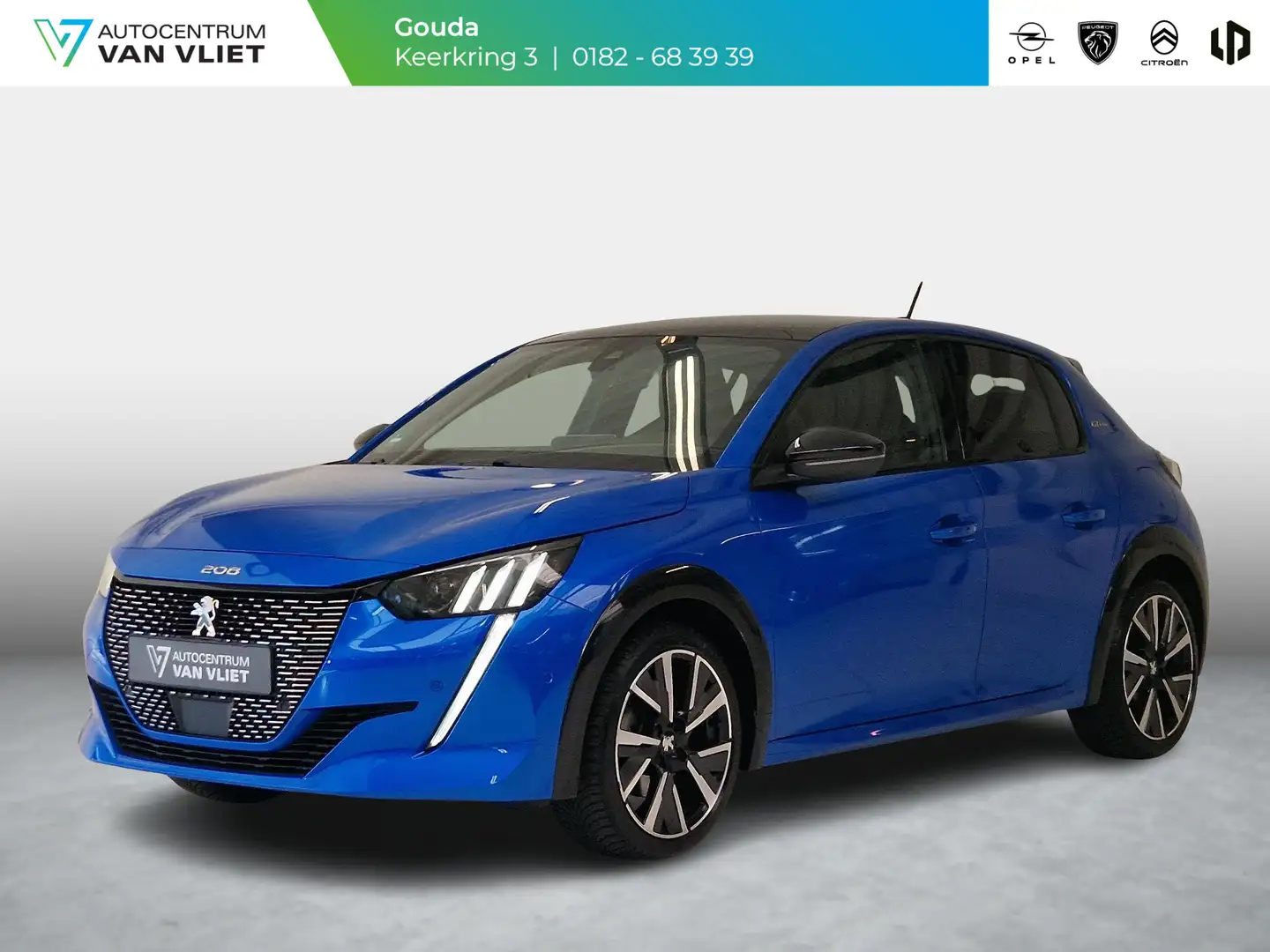Peugeot 208 1.2 PureTech GT-Line Trekhaak| Panoramadak | Navig Azul - 1