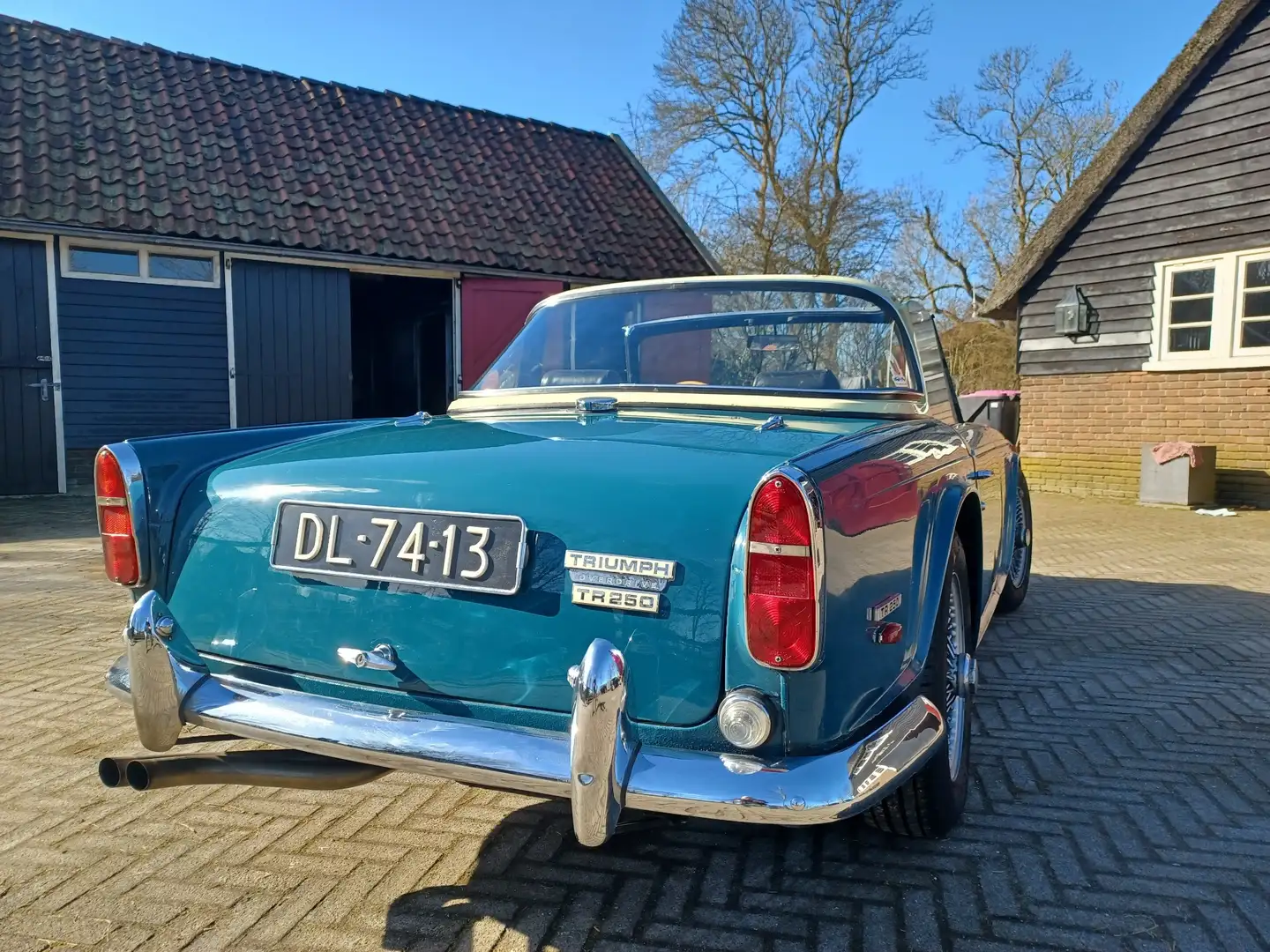 Triumph TR5 tr 250 Surrey top en softtop - 2