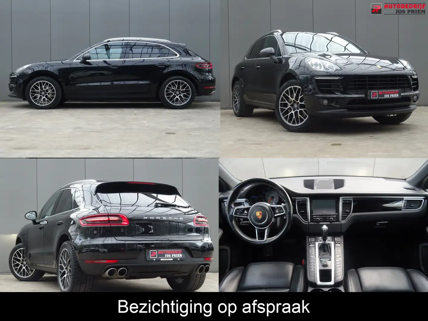 Porsche Macan 3.0 D S * PANORAMADAK * LUCHTVERING * TREKHAAK !! Fekete - 1