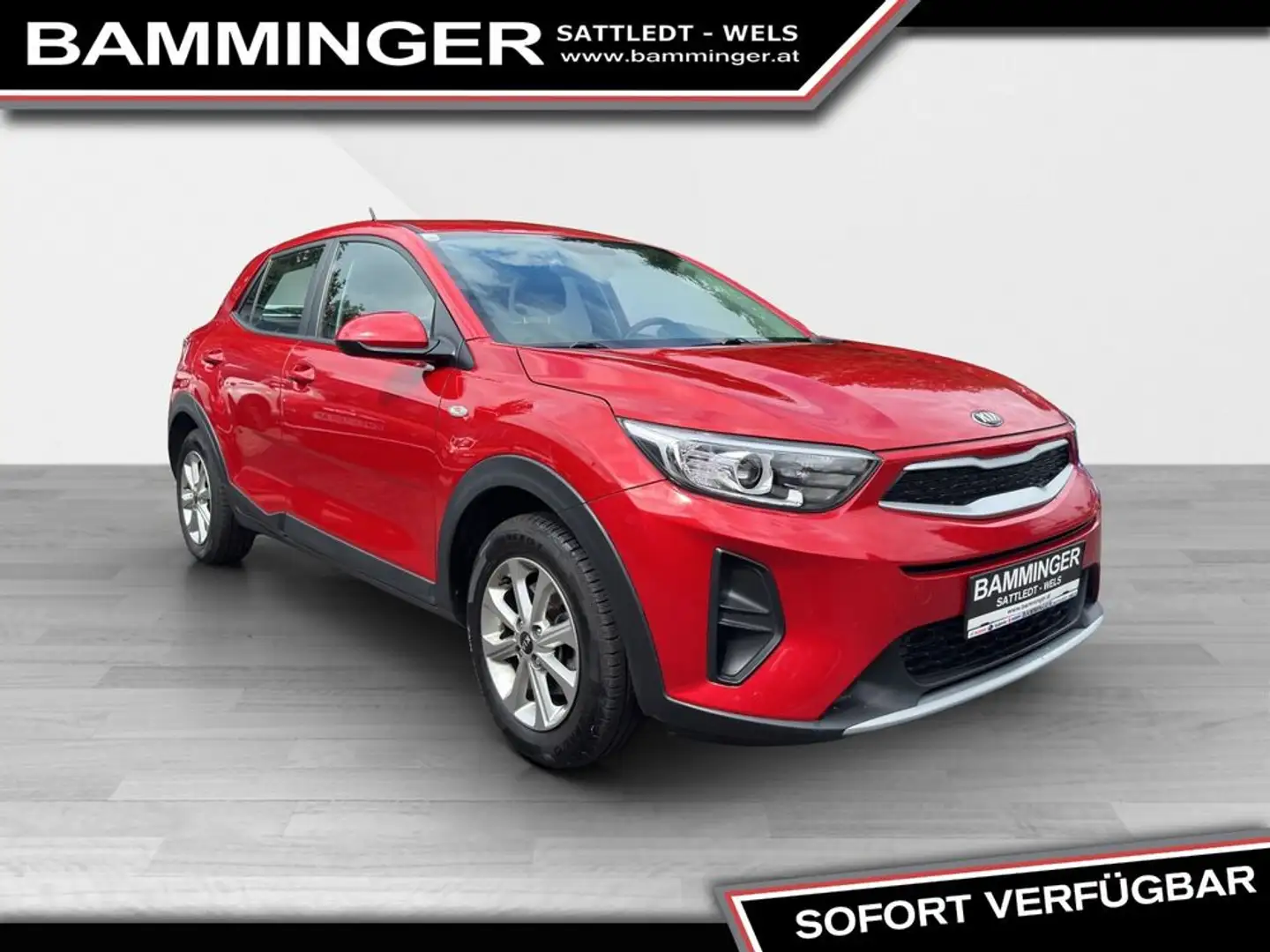 Kia Stonic 1,25 MPI ISG Titan ''8 fach bereift'' Rouge - 1
