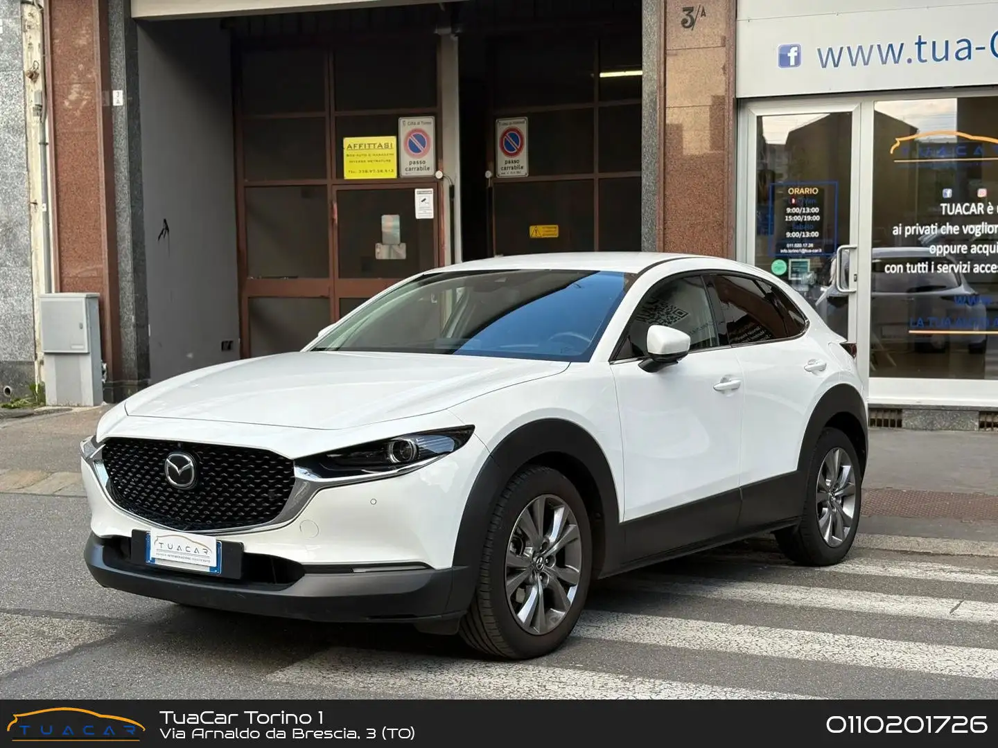 Mazda CX-30 Exclusive 2.0 Skyactiv-X MHEV Білий - 1