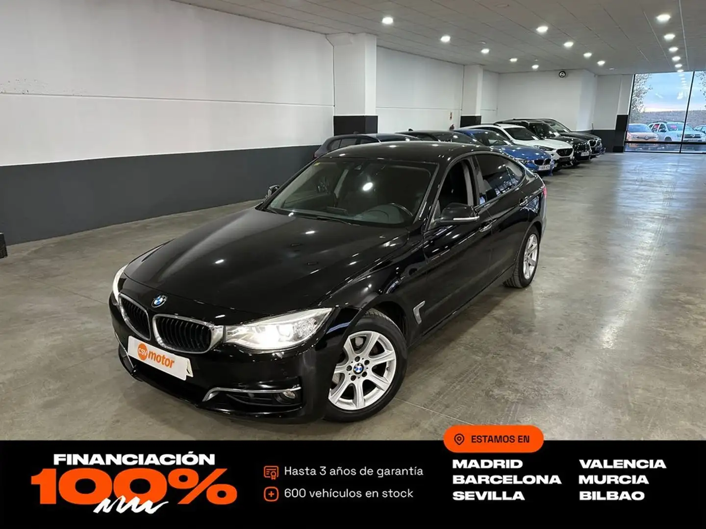 BMW 320 320d Gran Turismo Negro - 1
