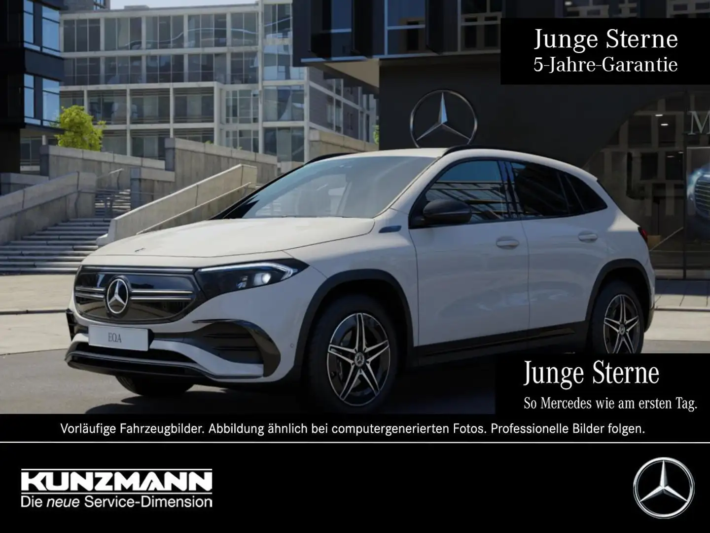 Mercedes-Benz EQA 250 AMG Night Navi Kamera Spiegel-P Easy-Pack Weiß - 1