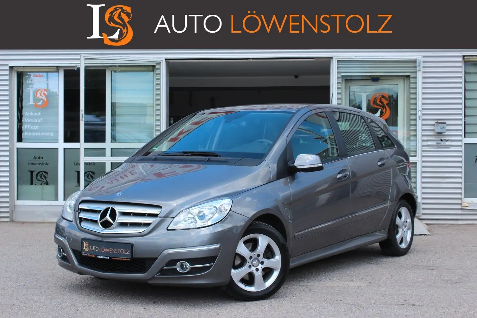 Mercedes-Benz B 200 | Automatik | Klima | Teilleder | AHK Grau - 1