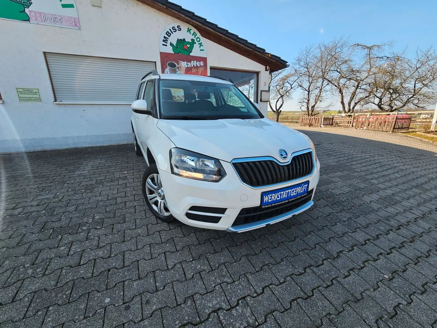 Skoda Yeti Active, 105ps, Klima, Sitzhzg, 1Hd, TÜV NEU Білий - 1