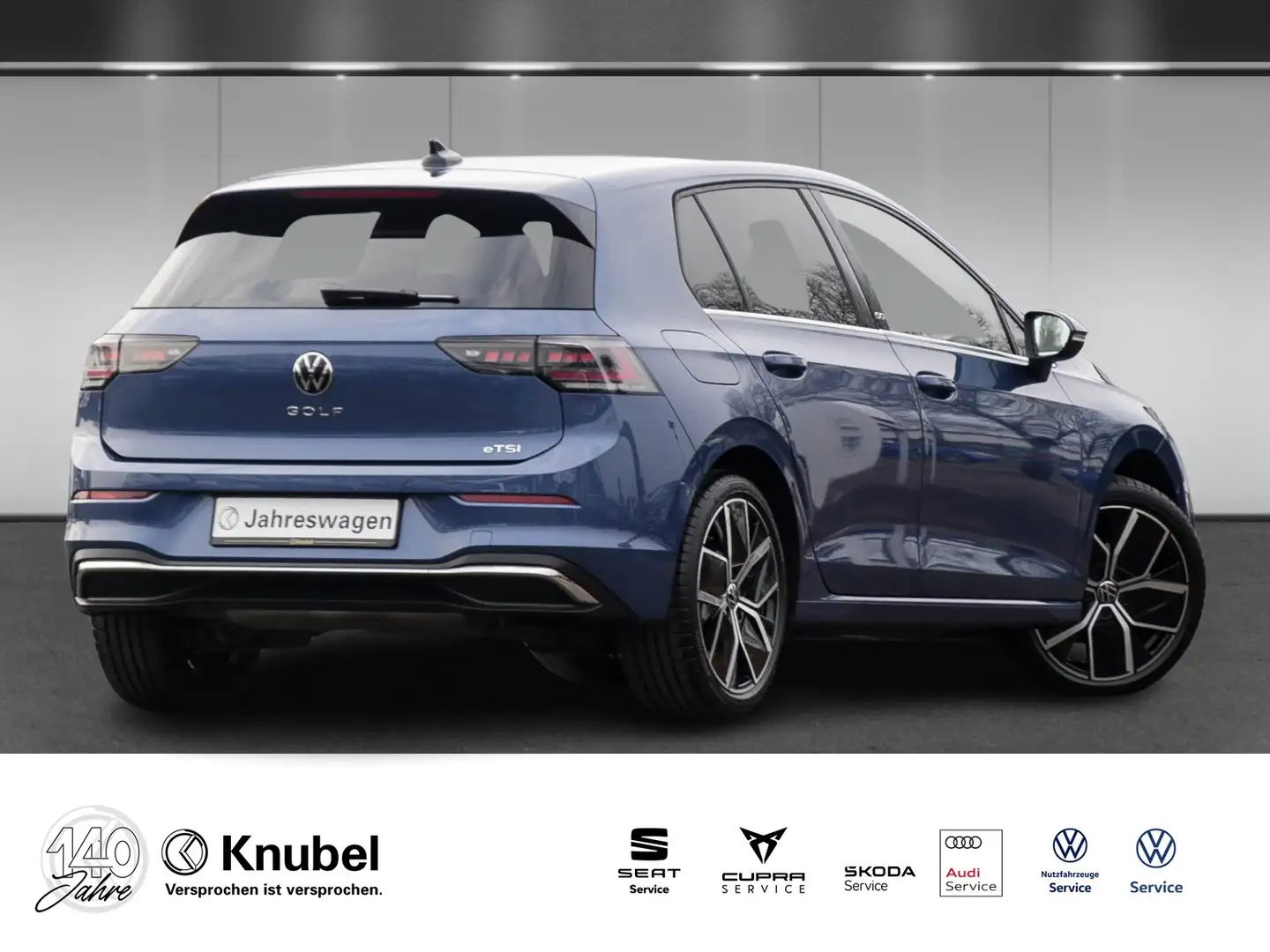 Volkswagen Golf VIII Style 1.5 eTSI DSG IQ.LIGHT/S-DACH/NAVI Blu/Azzurro - 2