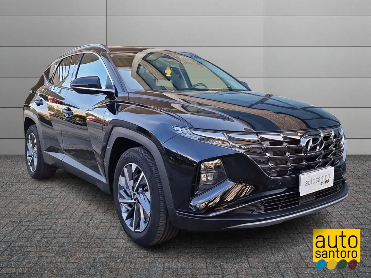 Hyundai TUCSON Tucson 1.6 t-gdi 48V Xline 2wd imt Zwart - 2