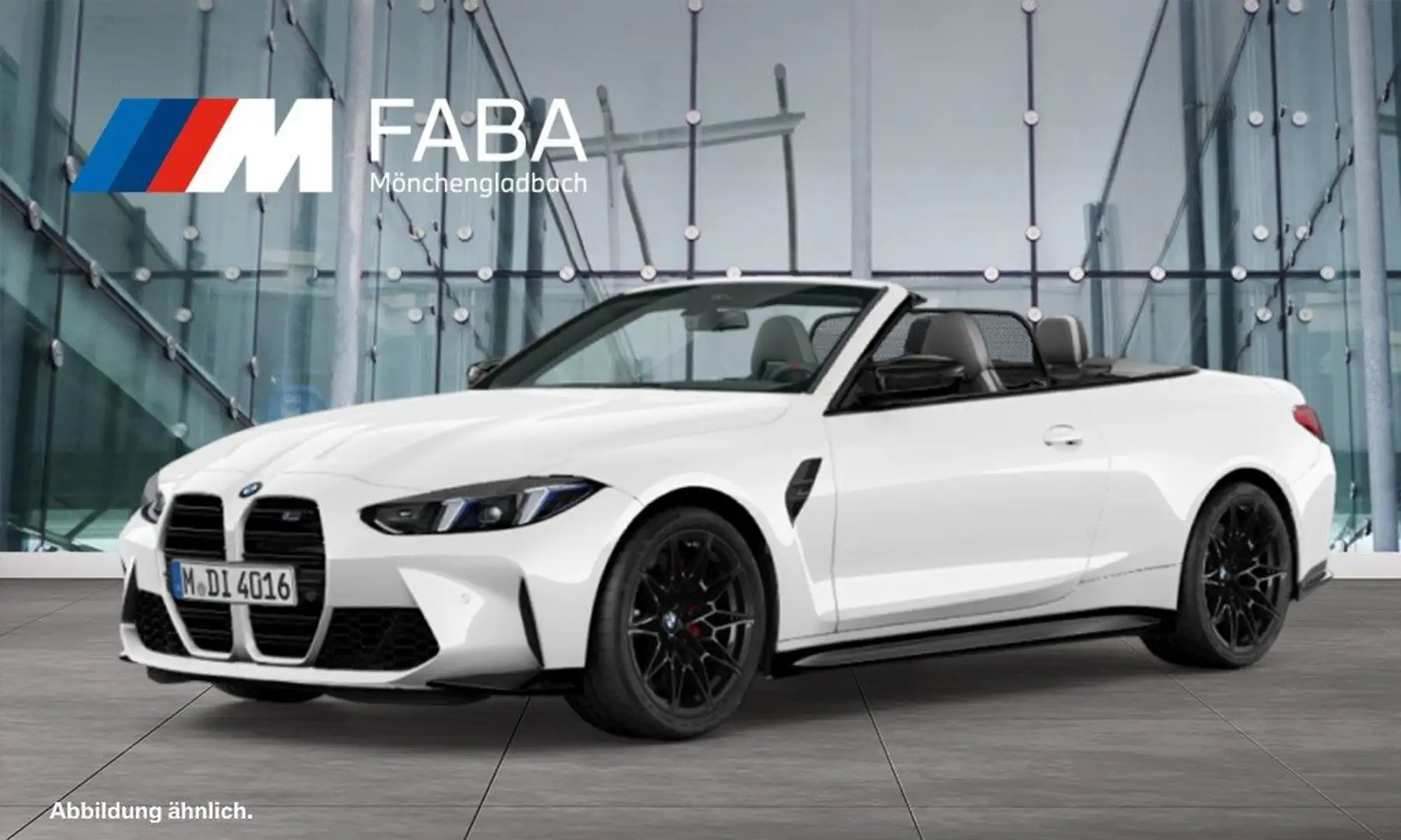 BMW M4 Competition M xDrive Cabrio HK HiFi DAB LED Weiß - 1