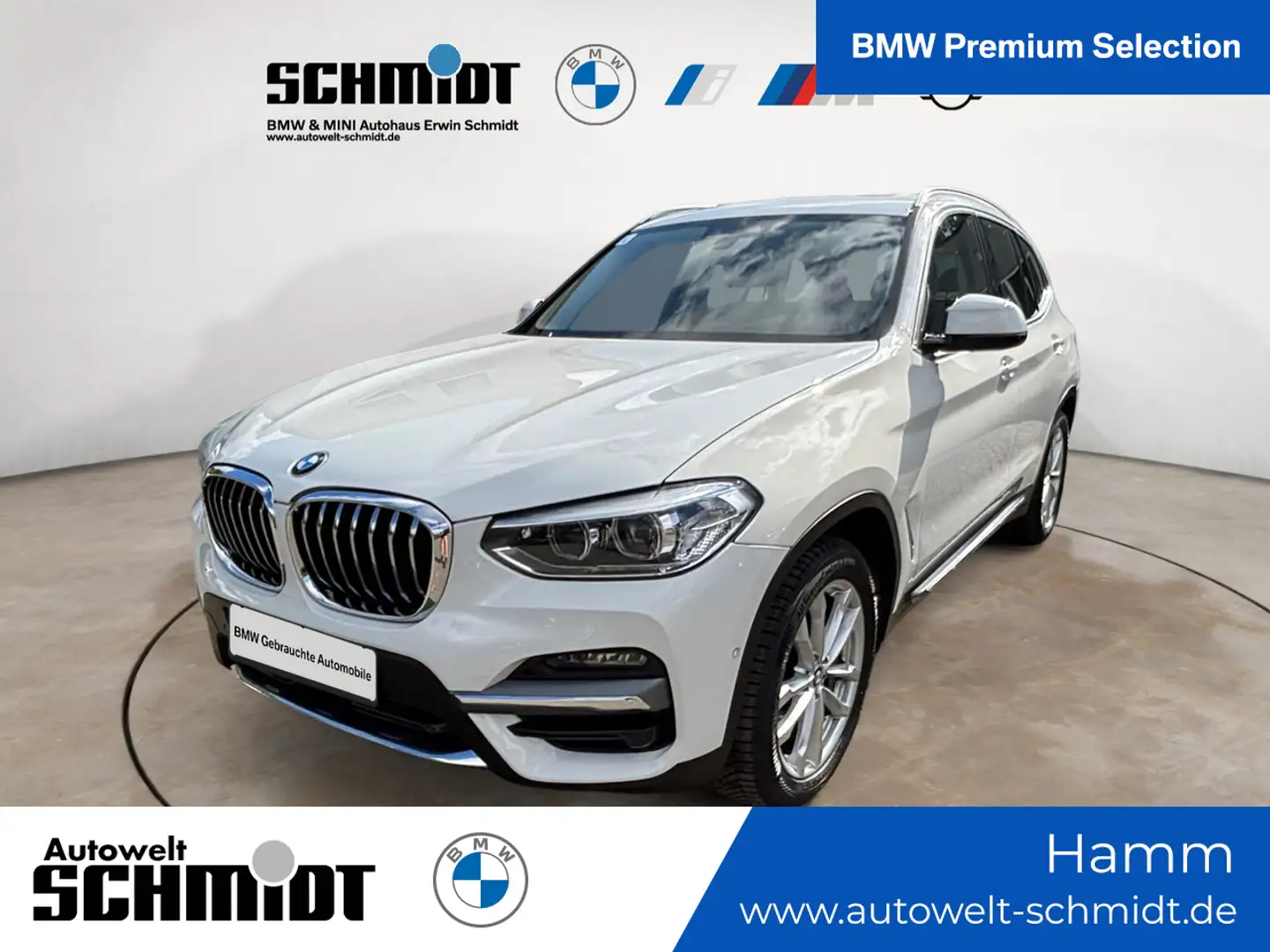 BMW X3 xDrive30d Luxury Line + 2Jahre-BPS.-GARANTIE Weiß - 1