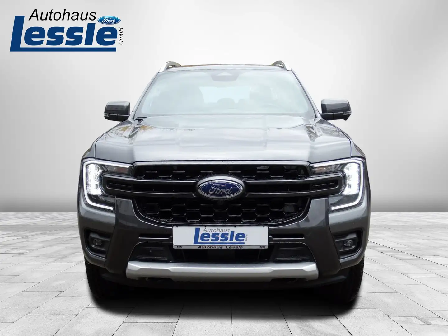 Ford Ranger Wildtrak V6 Rollo/Navi/Techno.-Paket/360°/AHK Grau - 2