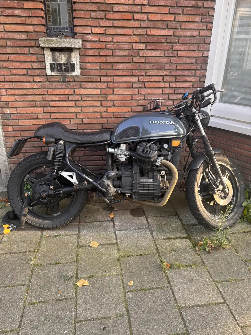 Honda CX 500 Honda CX500 - custom caferacer - in stalling Blauw - 2