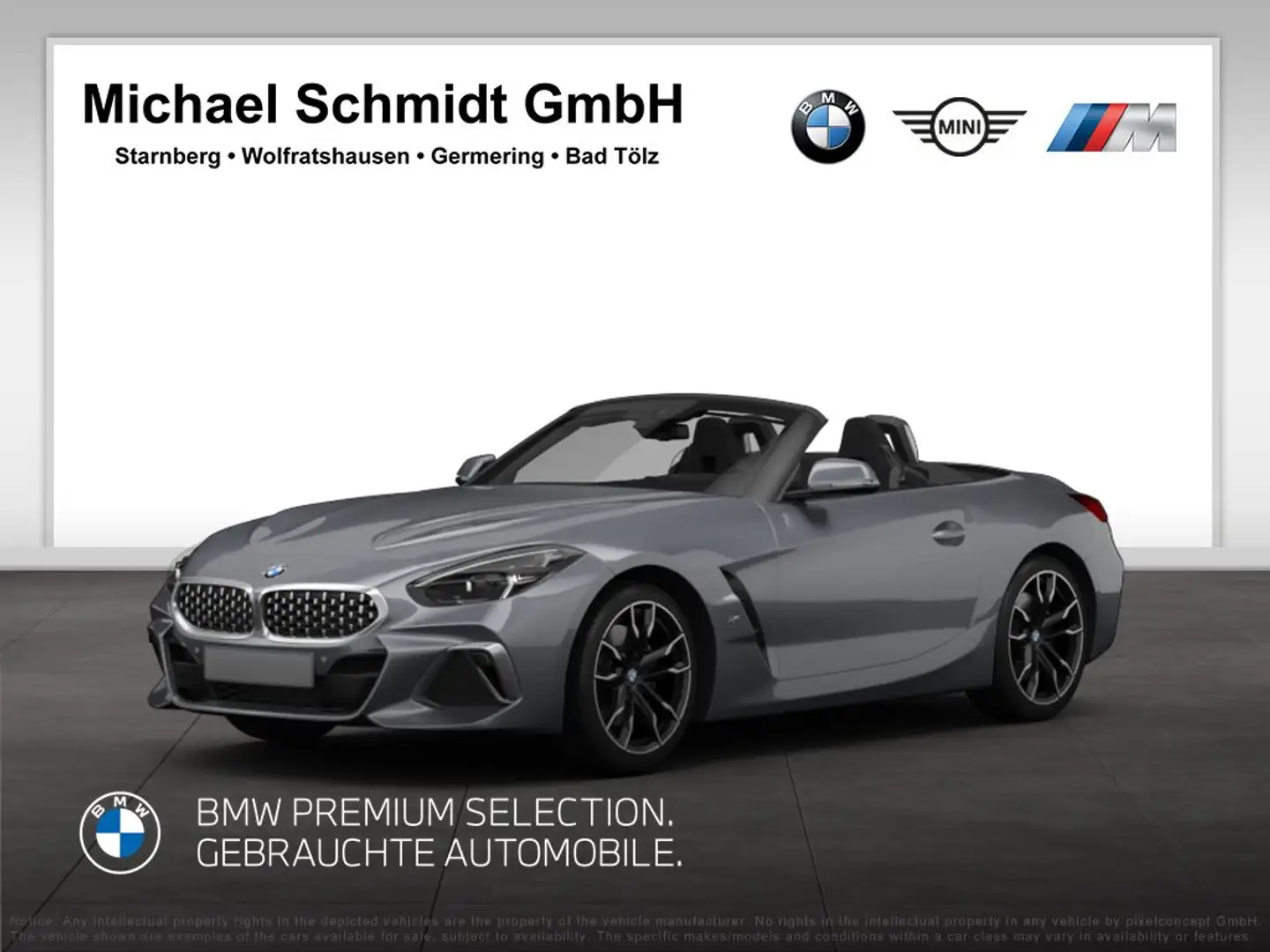 BMW Z4 M40i *19"*LC Prof.*HUD*H/K*DAB*Adapt.LED*Komfortzg Gris - 1
