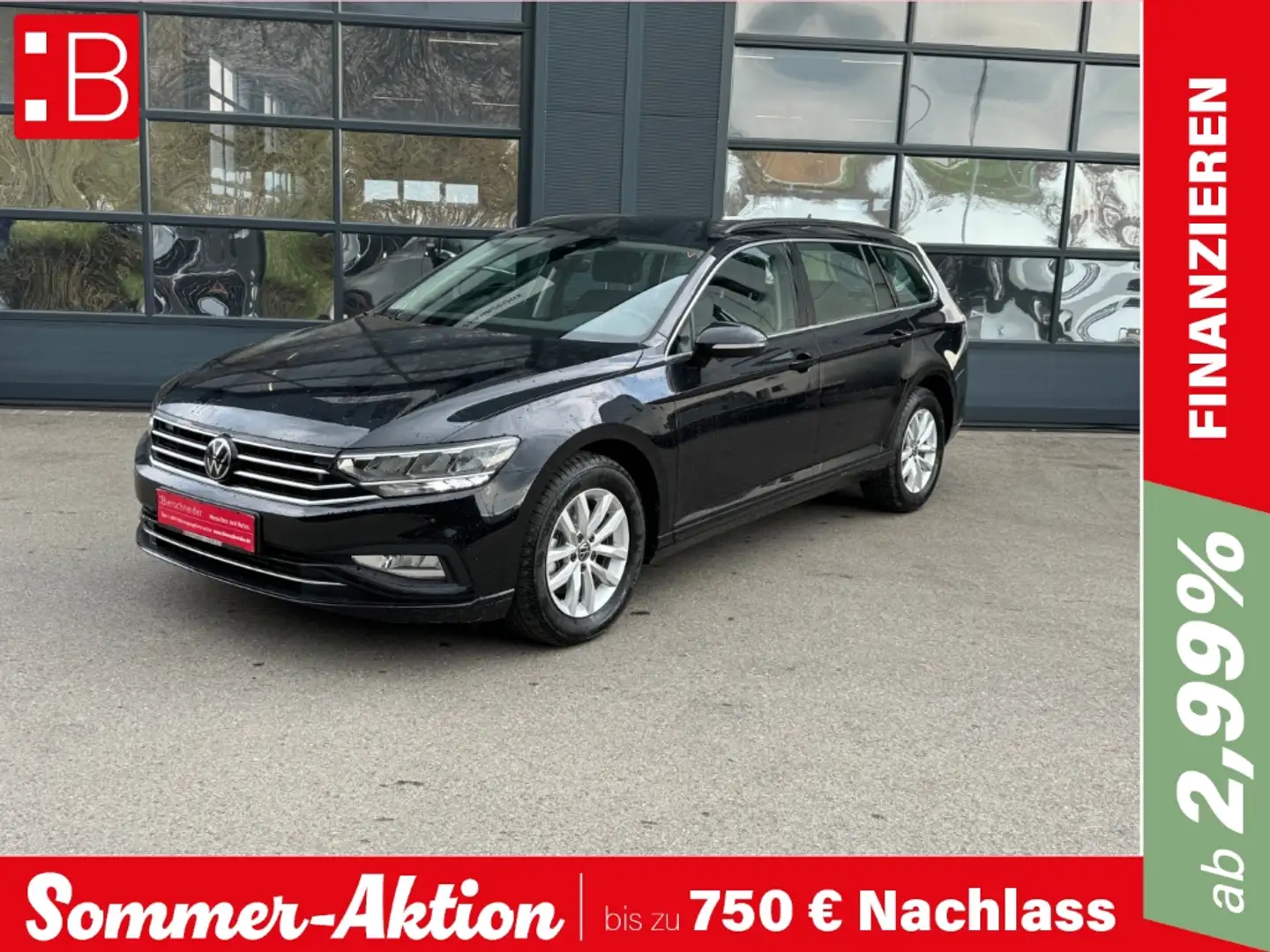 Volkswagen Passat Variant 2.0 TDI DSG Business LED NAVI AHK KAMERA PDC SHZ Czarny - 1