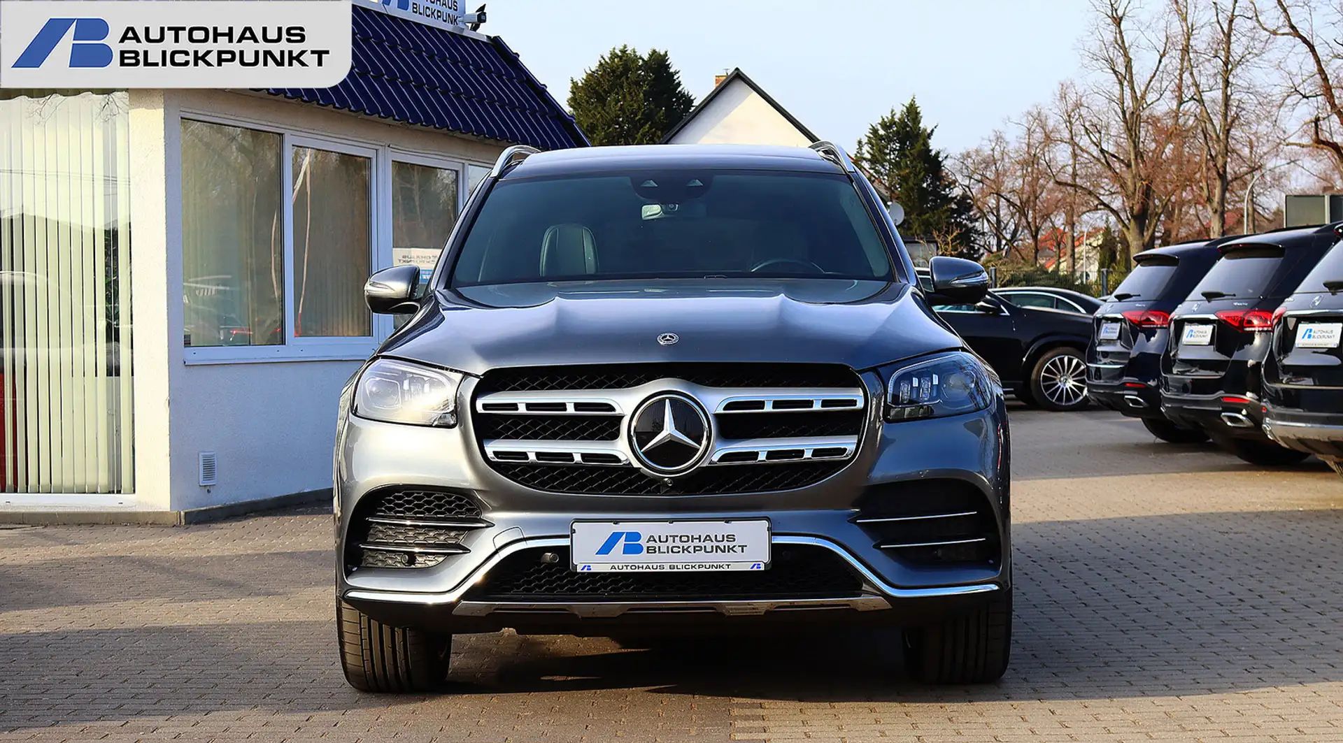 Mercedes-Benz GLS 400 d 4M AMG 7 SITZ DISTR+PANO+KAM360+HEADUP Grau - 2