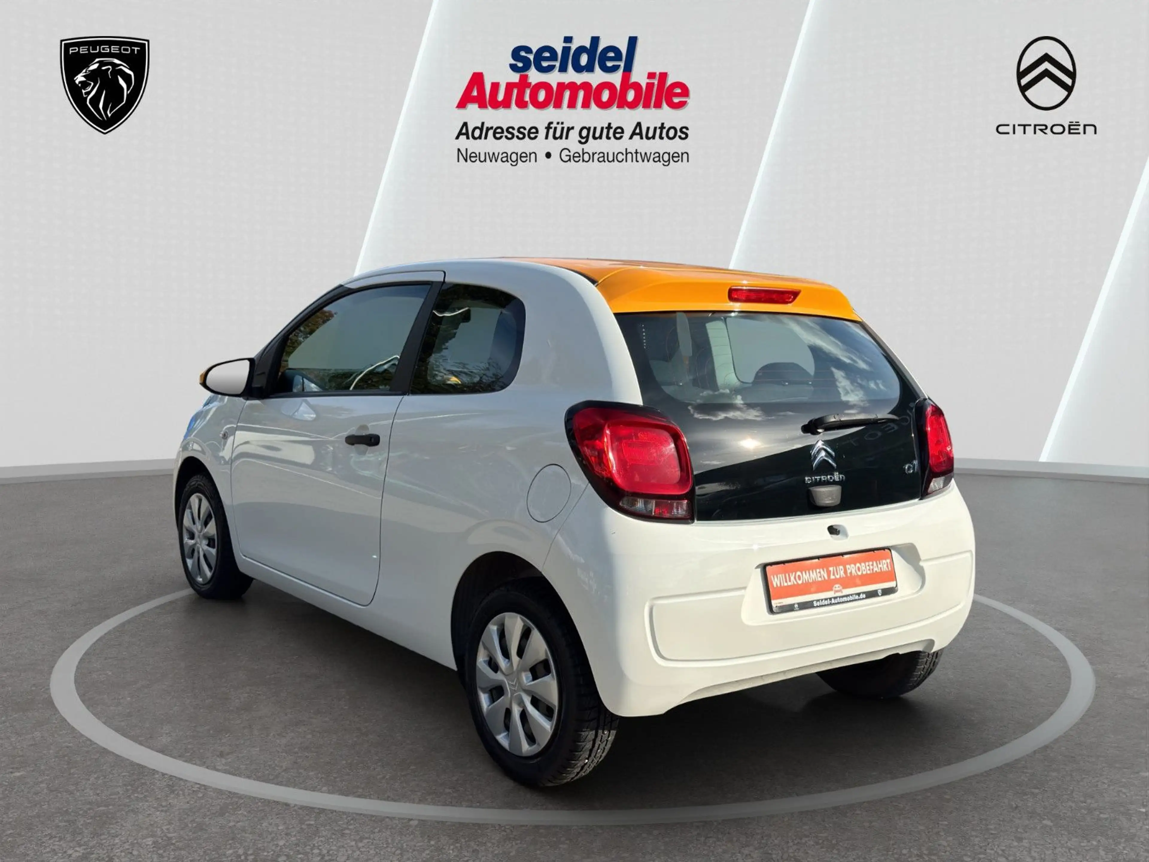 Citroen C1 1. VTI Live, Klimaanlage, wenig Kilometer — photo 3