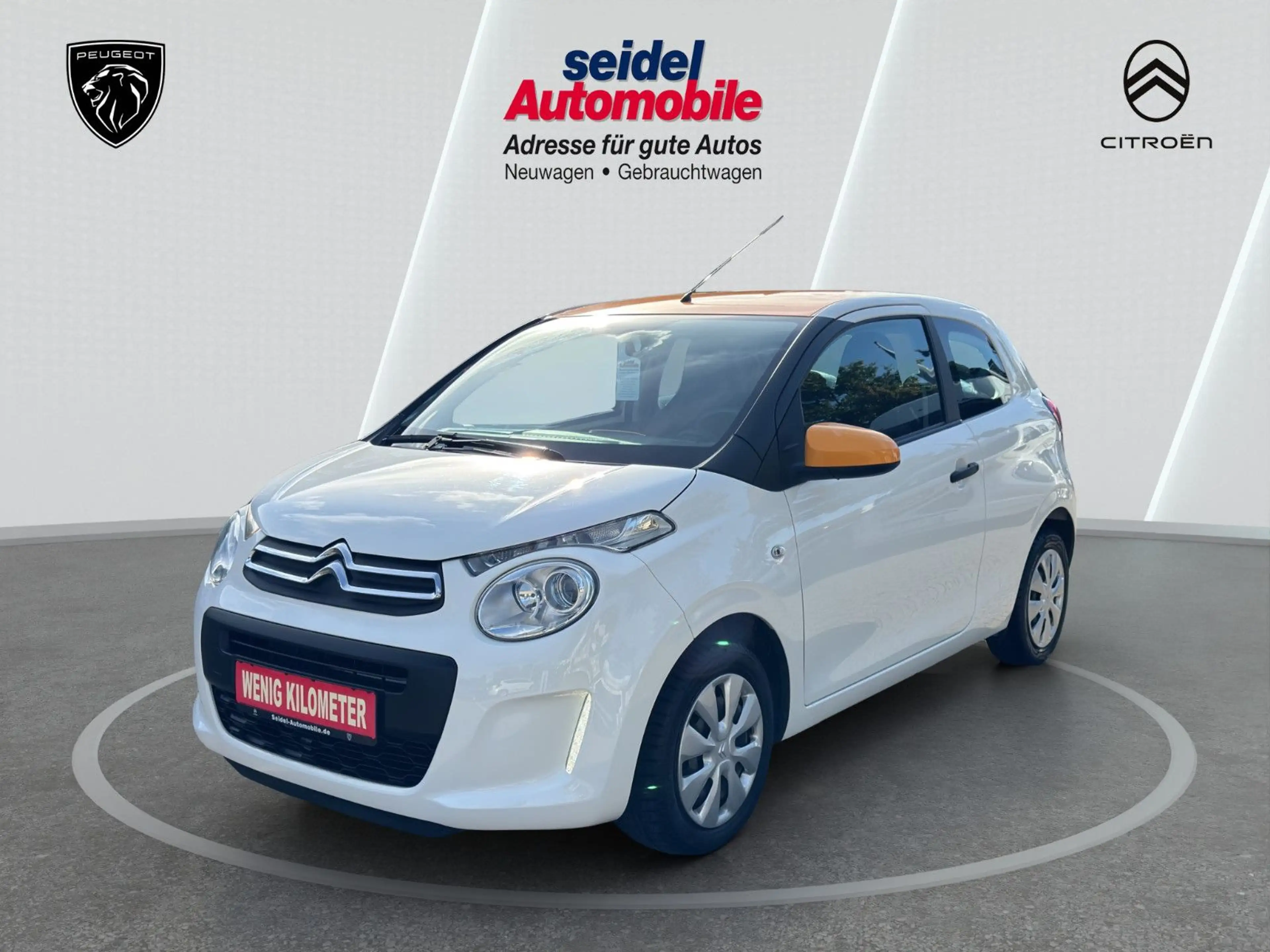 Citroen C1 1. VTI Live, Klimaanlage, wenig Kilometer