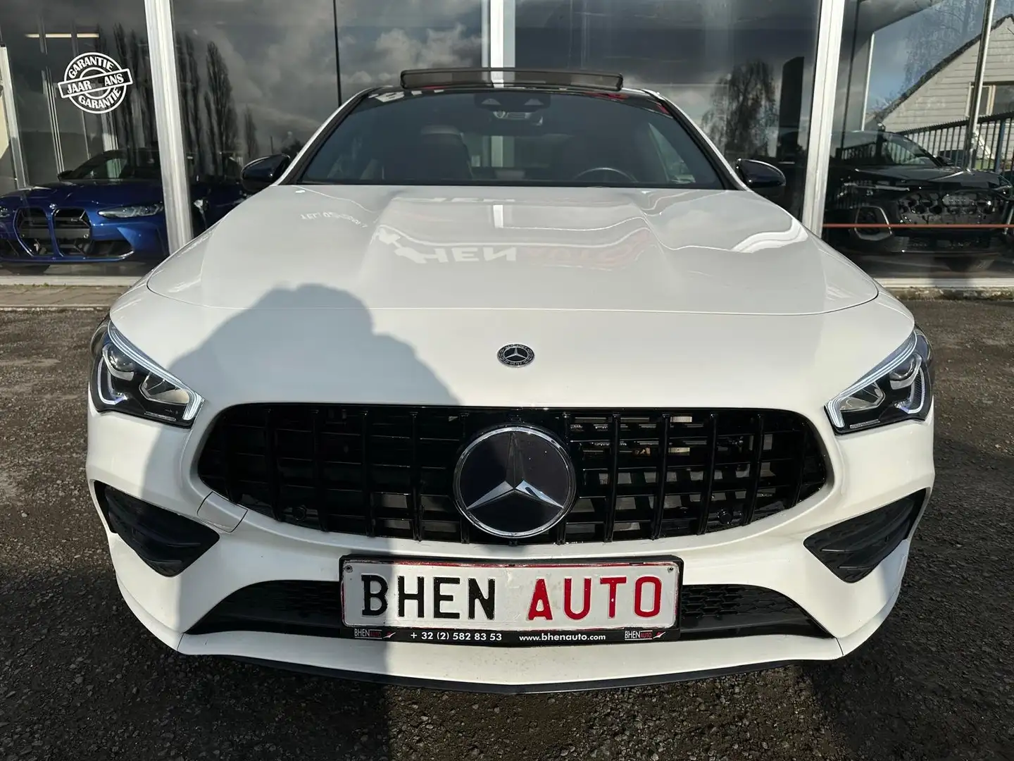 Mercedes-Benz CLA 180 d/PACK AMG/TOIT PANO/ALCANTARA/AMBIANCE/GARANTIE Weiß - 2