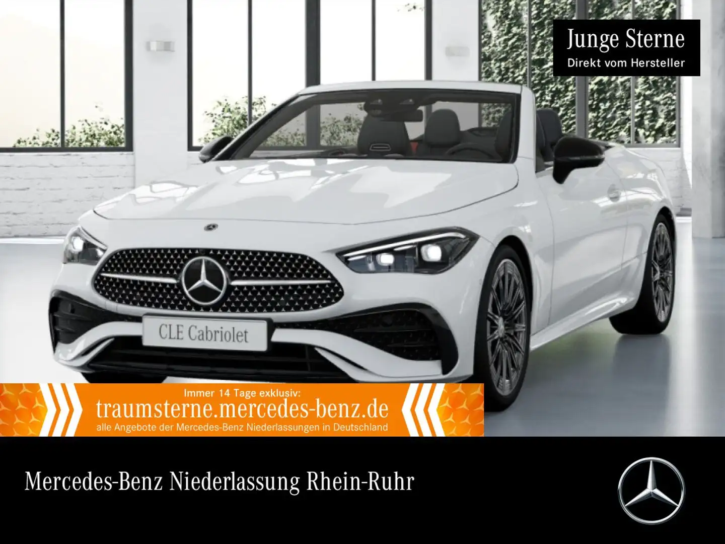 Mercedes-Benz CLE 450 4M AMG+NIGHT+360+KEYLESS+9G Fehér - 1
