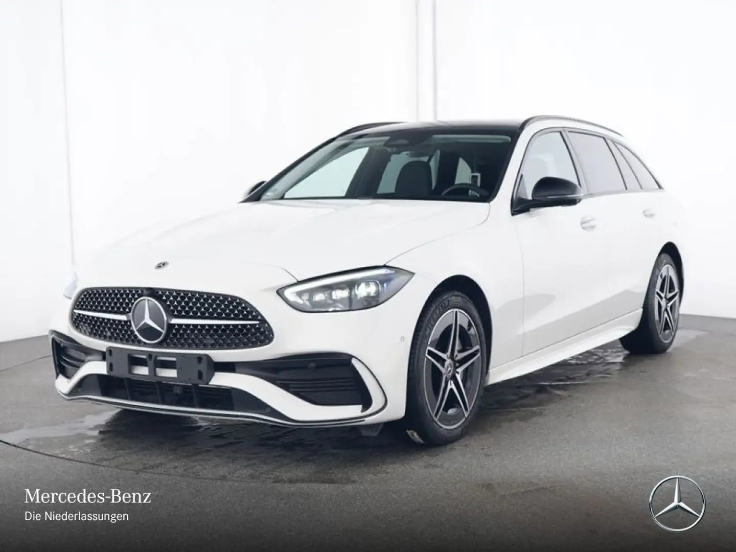 Mercedes-Benz C 300 de T 4M AMG+NIGHT+PANO+360+BURMESTER+TOTW+9G Weiß - 2