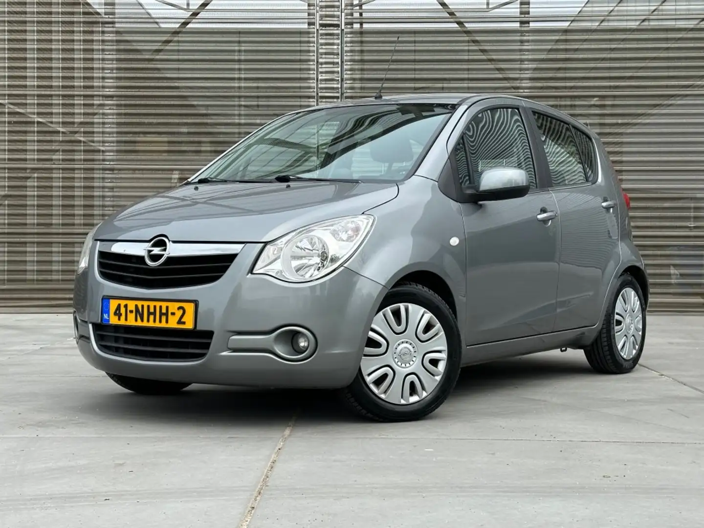 Opel Agila 1.0 EDITION LPG-G3 AIRCO !! Gris - 1