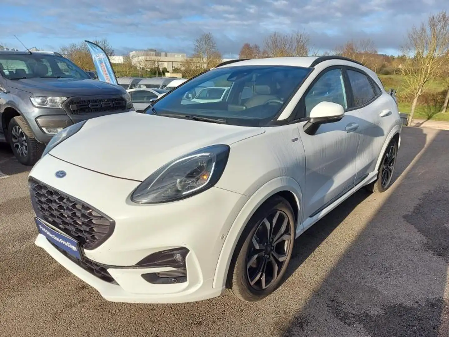 Ford Puma 1.0 EcoBoost Hybrid 125ch ST Line X S\u0026S Blanc - 1