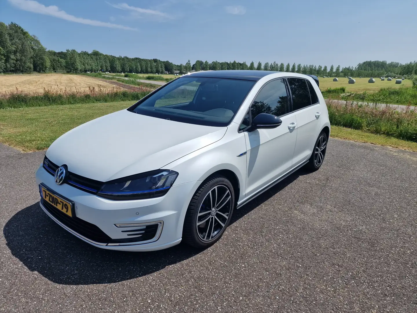 Volkswagen Golf GTE 7 | Distributie riem | 304pk | Panorama | Trekhaak Weiß - 1
