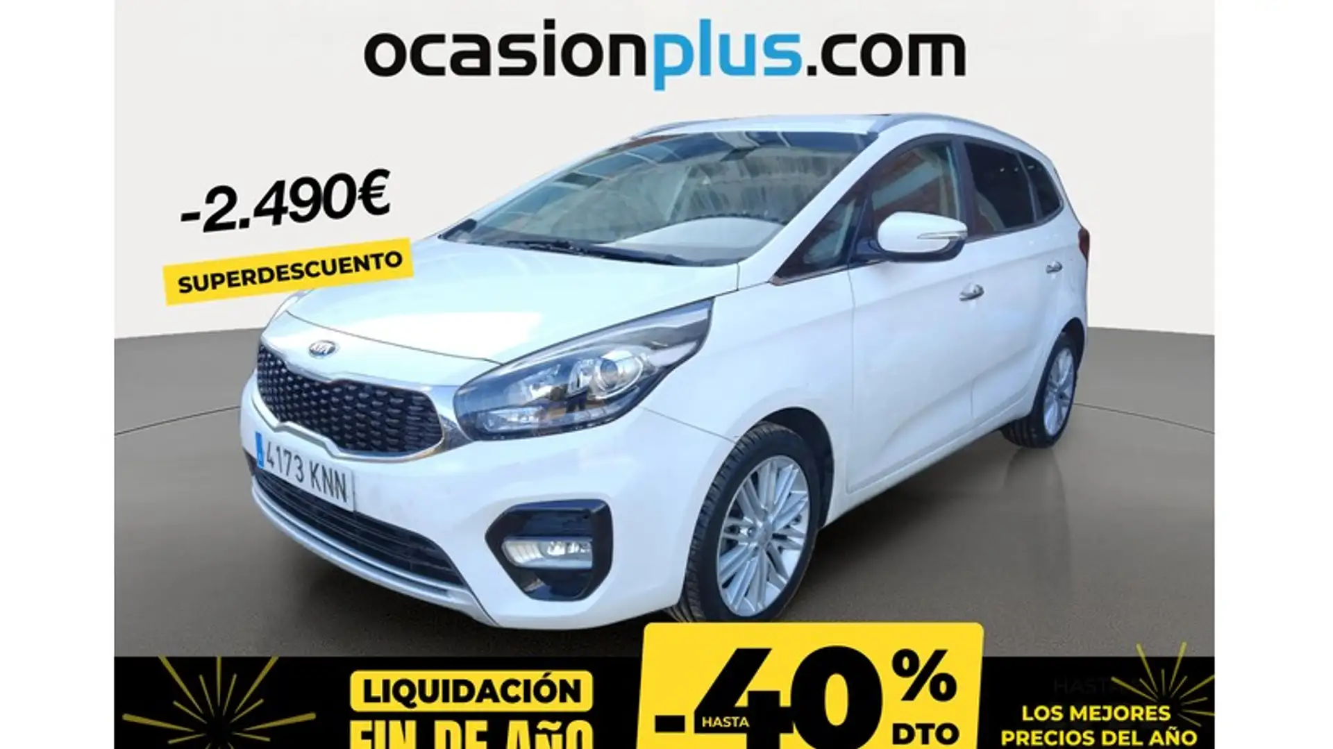 Kia Carens 1.6 GDi Drive 135 Blanc - 1