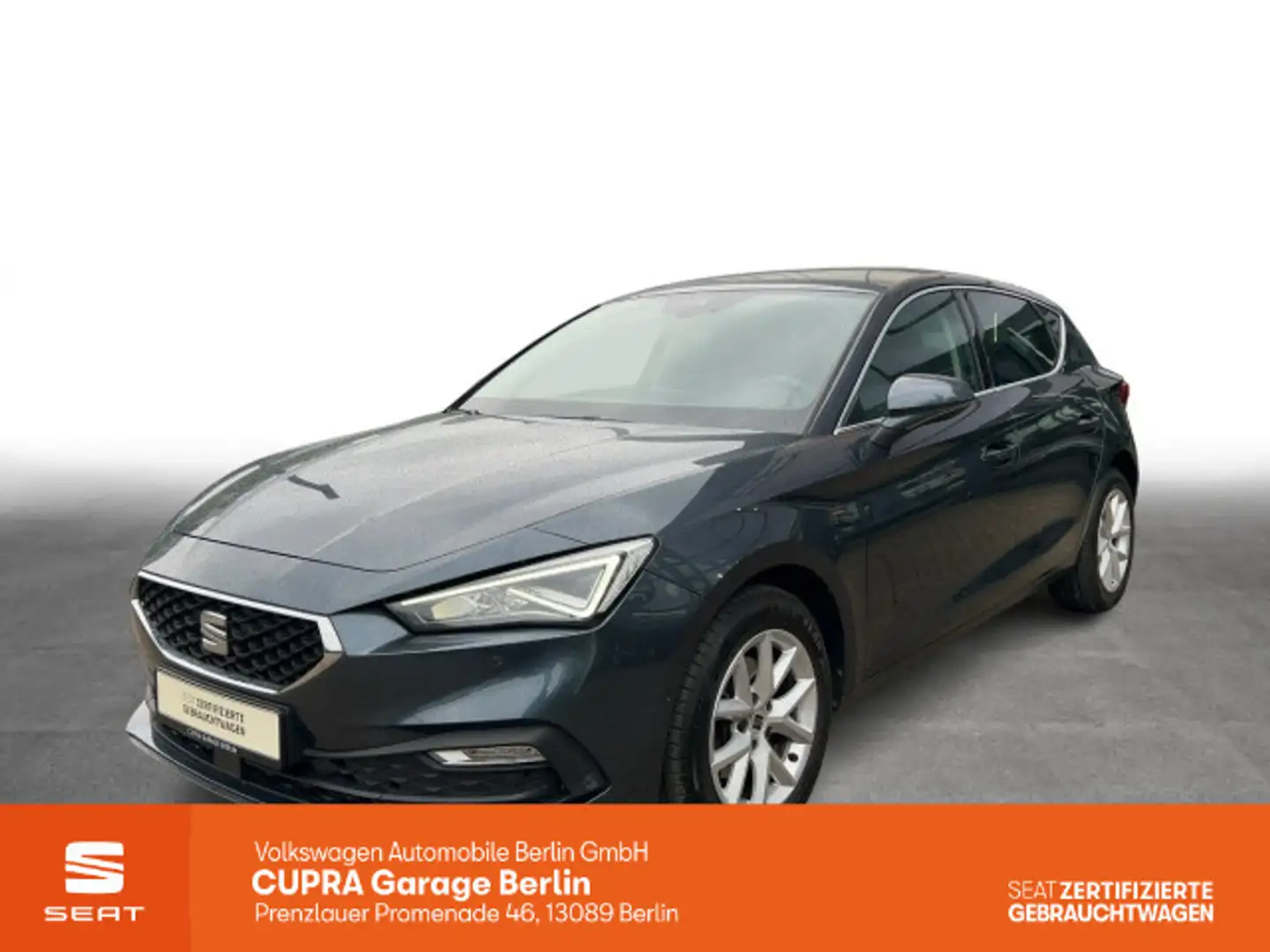 SEAT Leon Style 1.5 TSI Climatronic Navi LED SHZ PDC Gris - 1